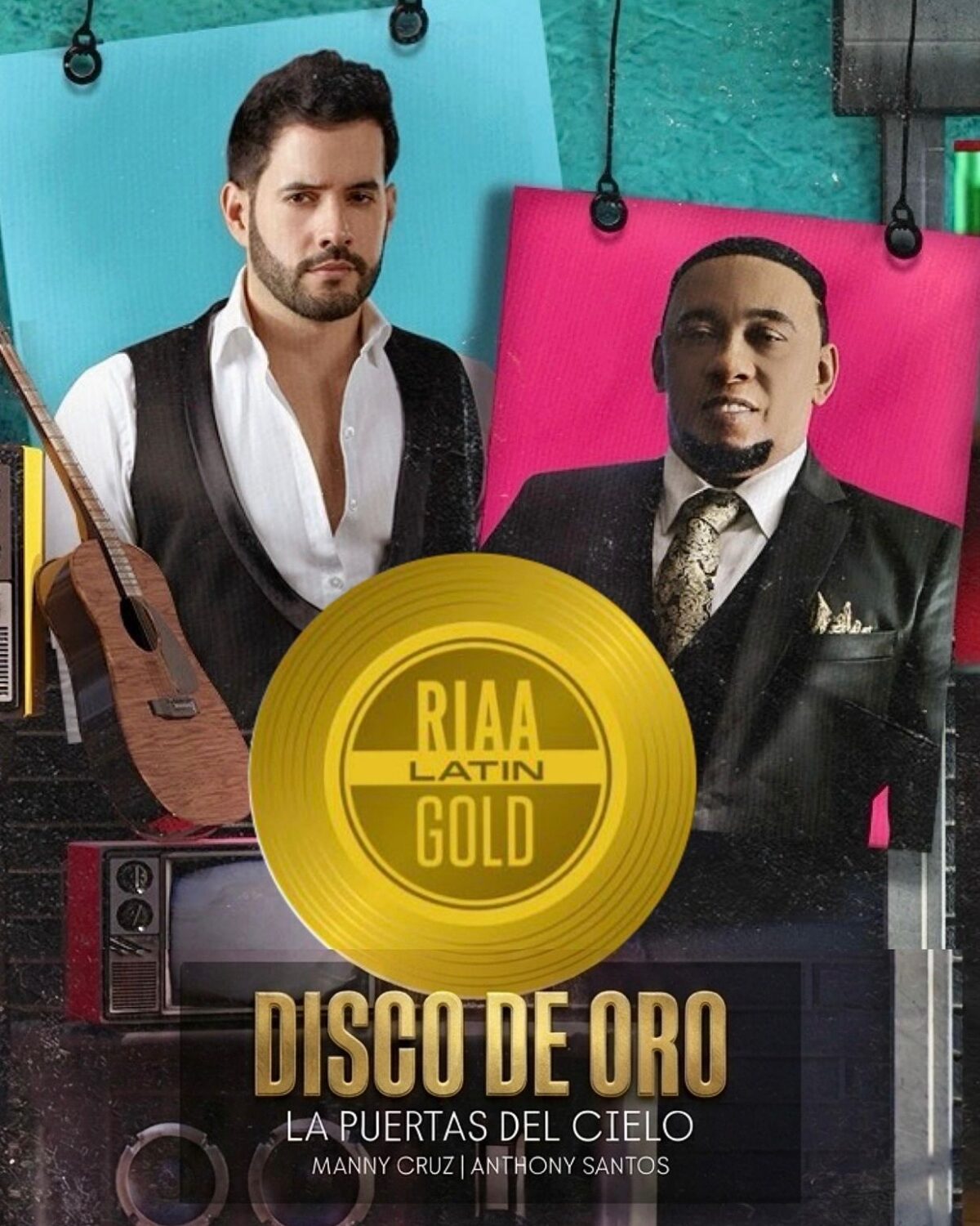 Manny Cruz alcanza su primer disco de oro con “Las puertas del cielo” y consolida su proyección internacional