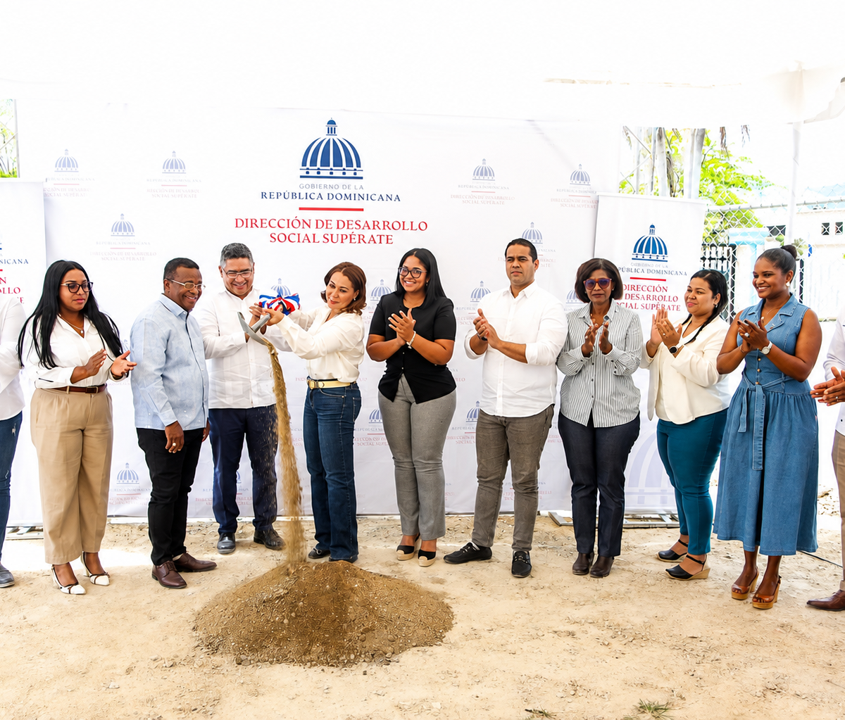 Supérate inicia construcción de Centro de Superación Comunitaria en Elías Piña