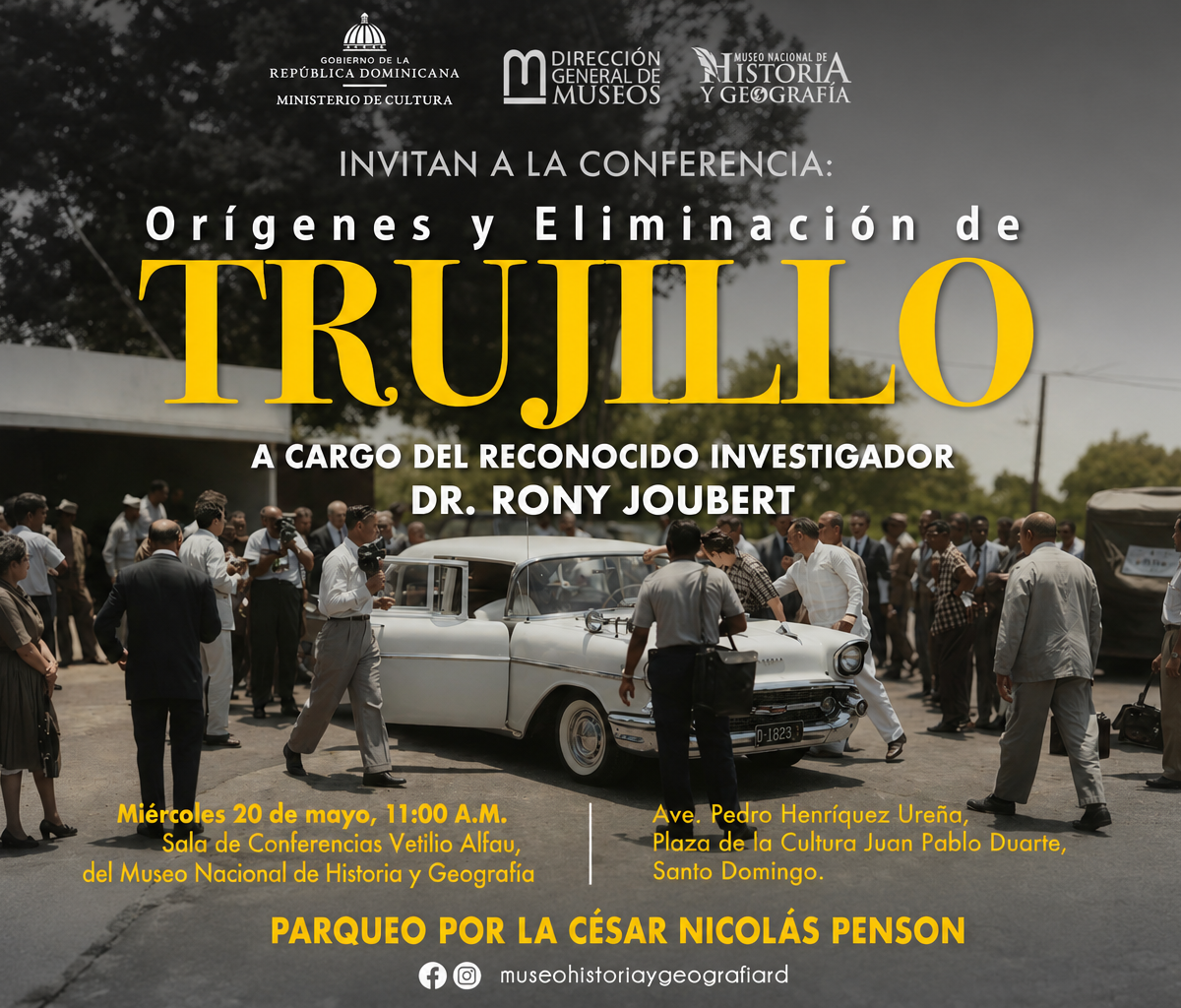 Museo revive la memoria histórica con ciclo de conferencias sobre la dictadura de Trujillo
