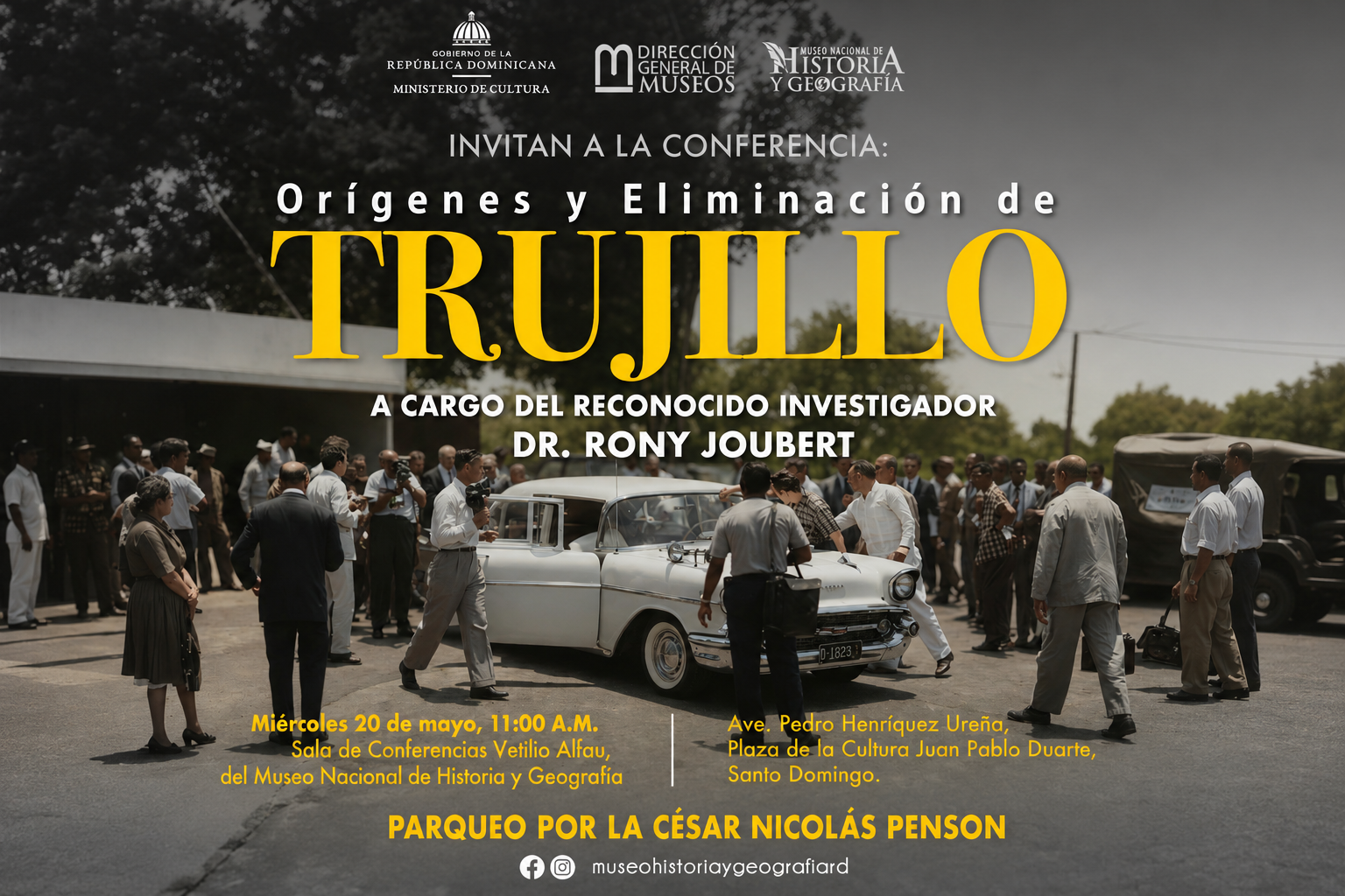 Museo revive la memoria histórica con ciclo de conferencias sobre la dictadura de Trujillo
