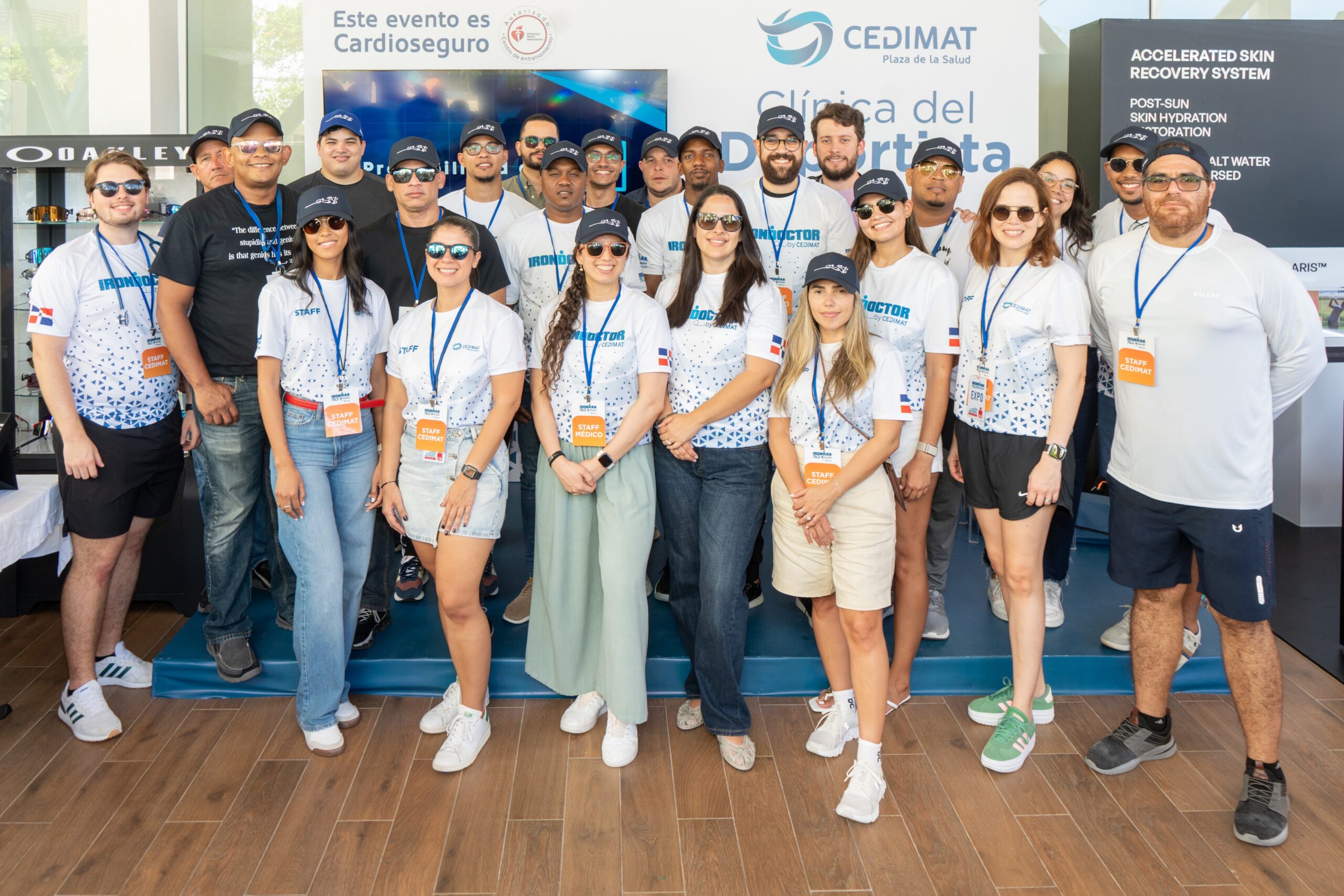 CEDIMAT fortalece la seguridad médica deportiva en el IRONMAN 70.3 Cap Cana 2026