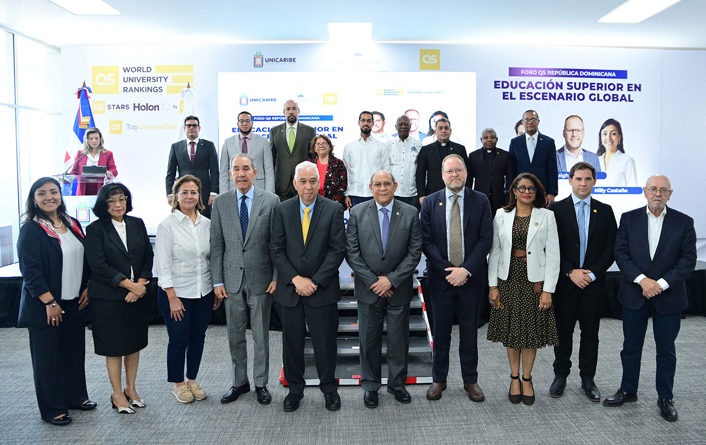 UNICARIBE y QS promueven alianza académica para posicionar a República Dominicana como destino educativo regional