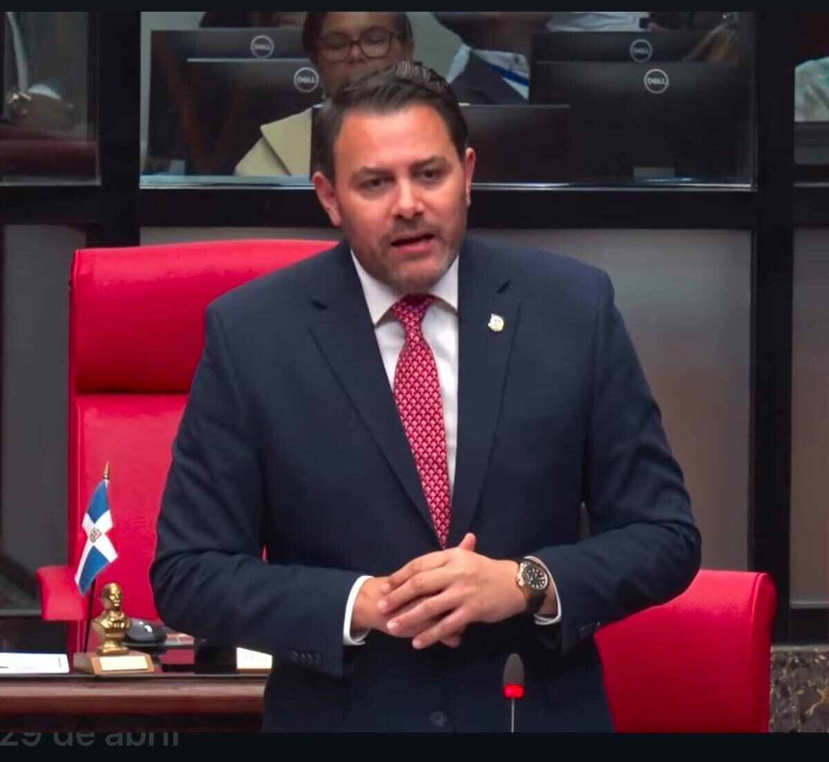 Senador Aneudy Ortiz denuncia presunta negligencia en muerte de cadete y exige investigación