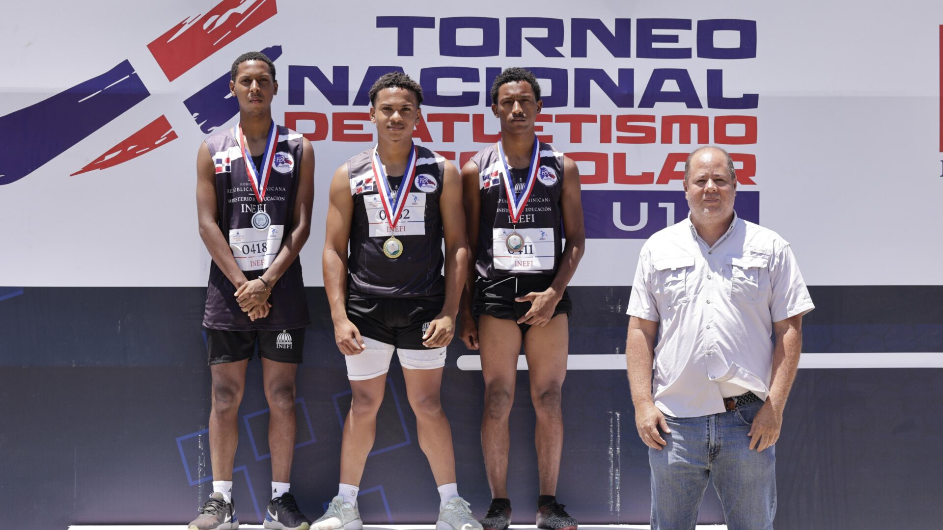 Dajabón domina la Zona Cibao-Norte en el Atletismo Escolar INEFI 2026 