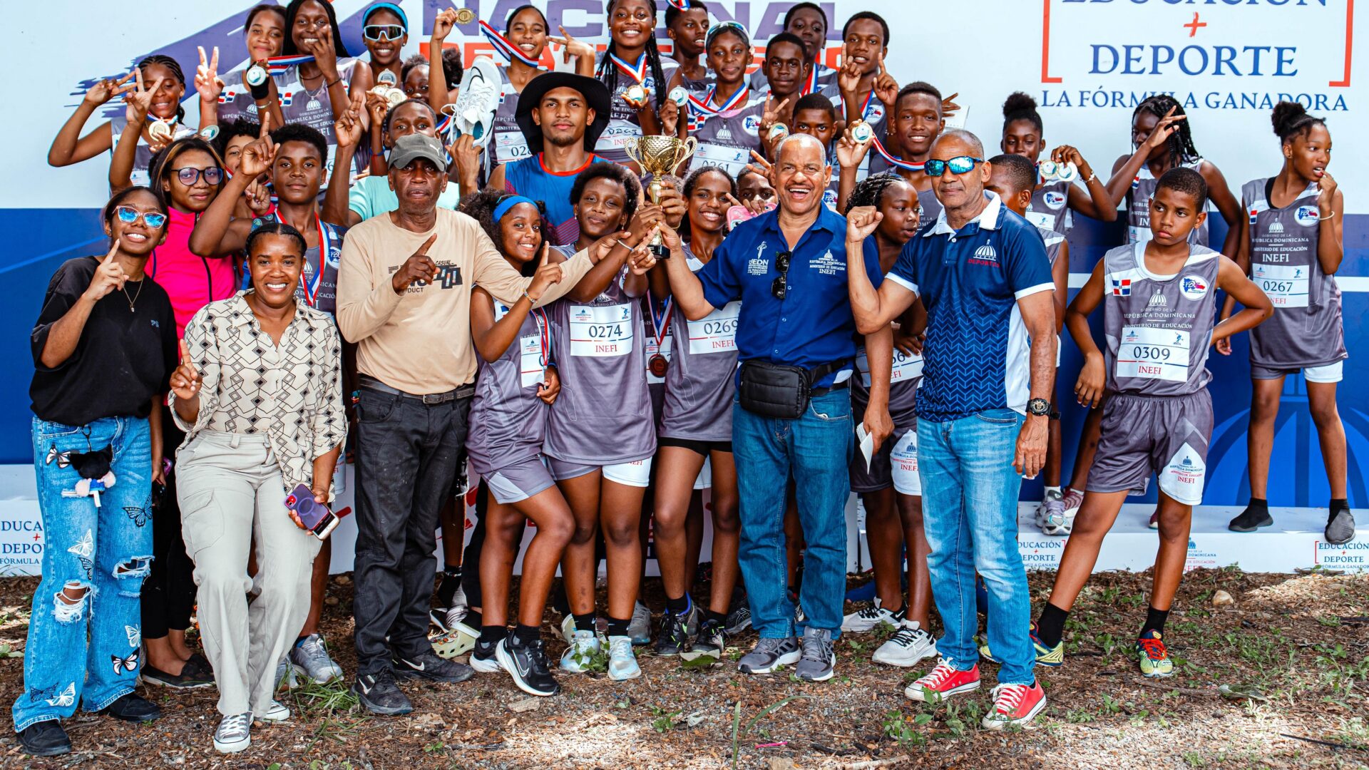 Samaná domina la apertura del Torneo Nacional de Atletismo Escolar INEFI 2026