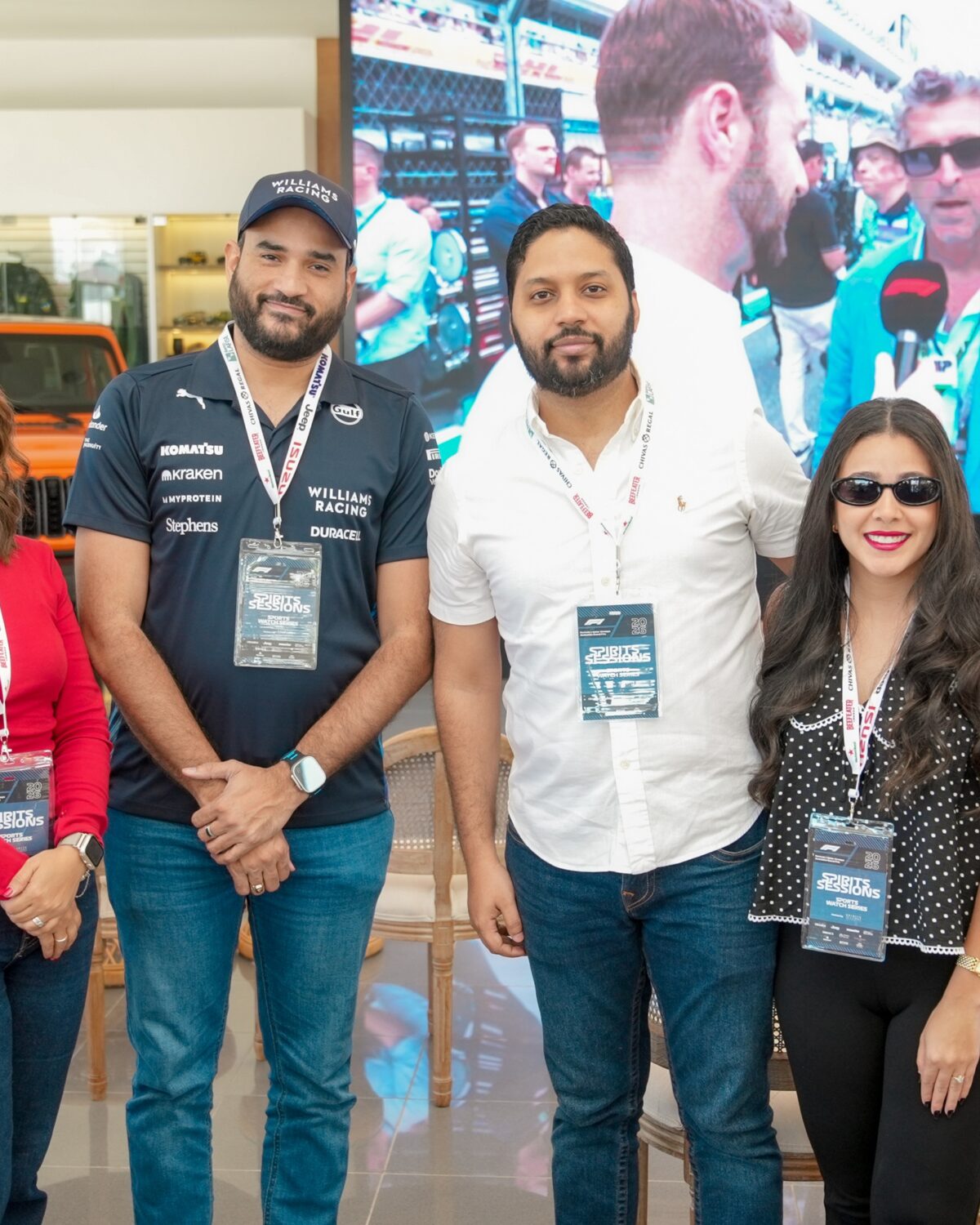Reid & Compañía lleva la emoción de la Fórmula 1 a sus clientes junto a Komatsu y Williams Racing