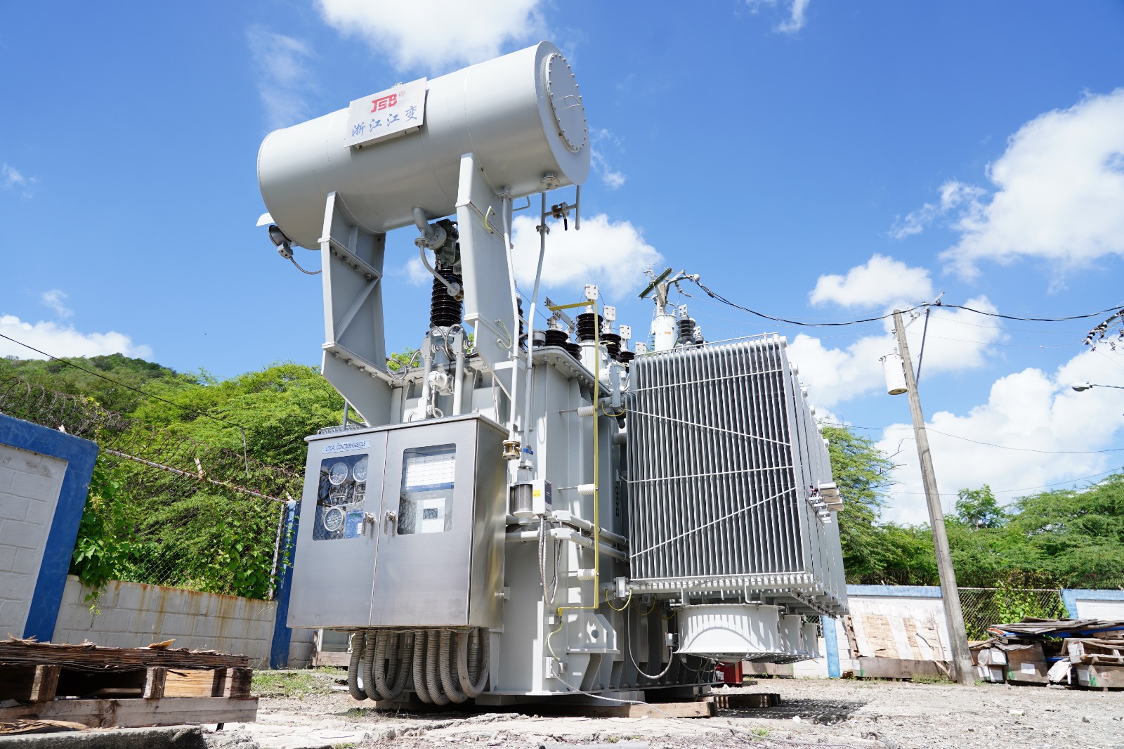Edesur repotencia subestación eléctrica en Peravia con una inversión superior a los RD$67.5 millones