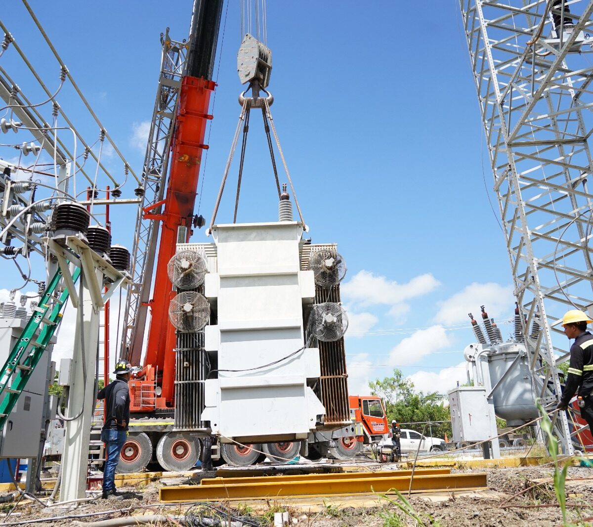 Edesur multiplica capacidad de servicio en Elías Piña con puesta en operación de transformador de potencia en Subestación Eléctrica