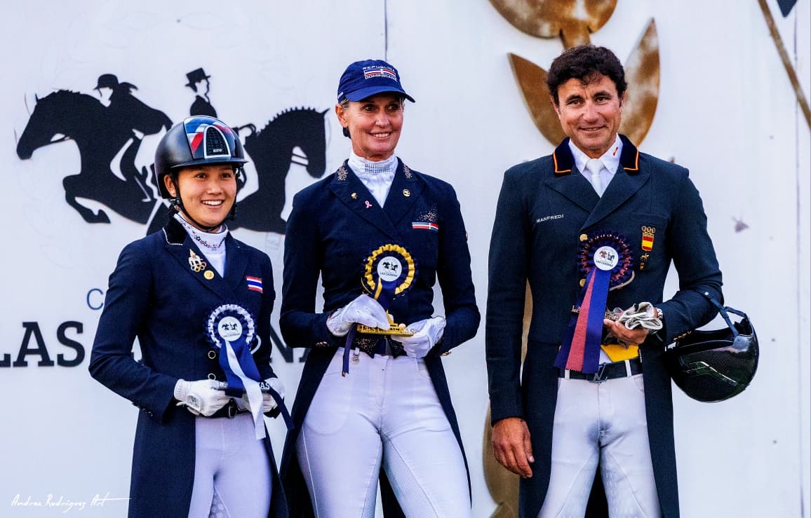 Yvonne Losos de Muñiz logra doblete histórico en Las Cadenas: campeona del Grand Prix y el Grand Prix Special CDI3
