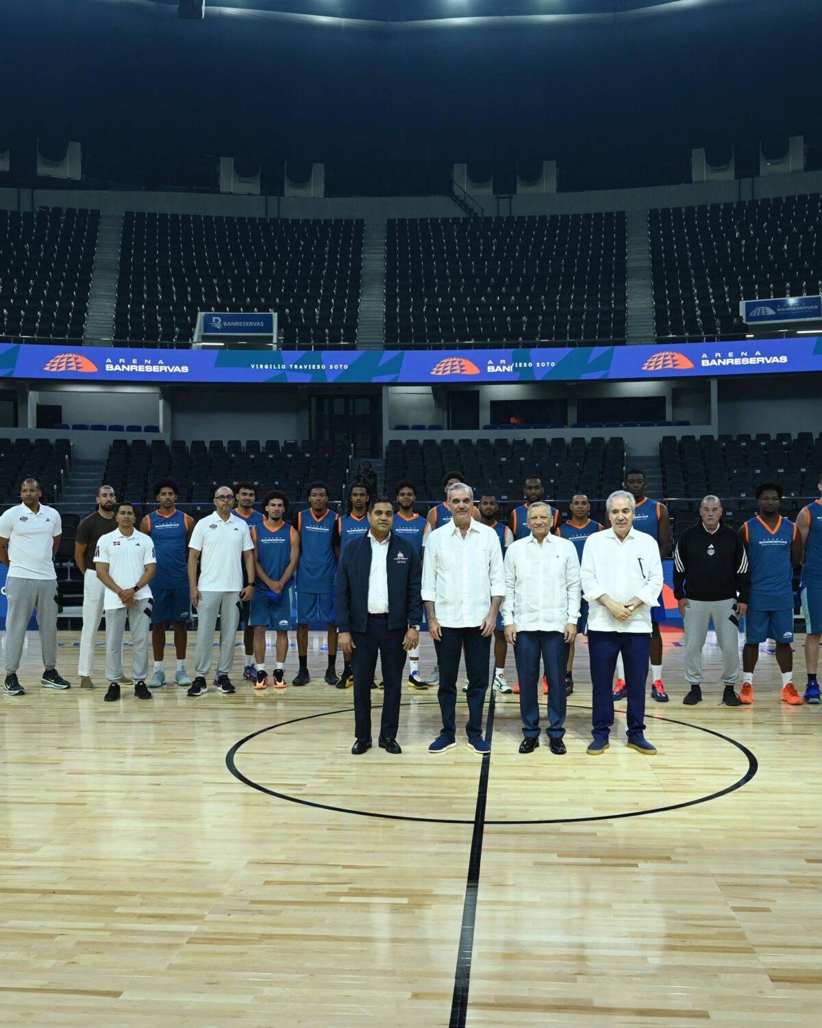 Presidente Abinader inaugura la nueva Arena Banreservas Virgilio Travieso Soto