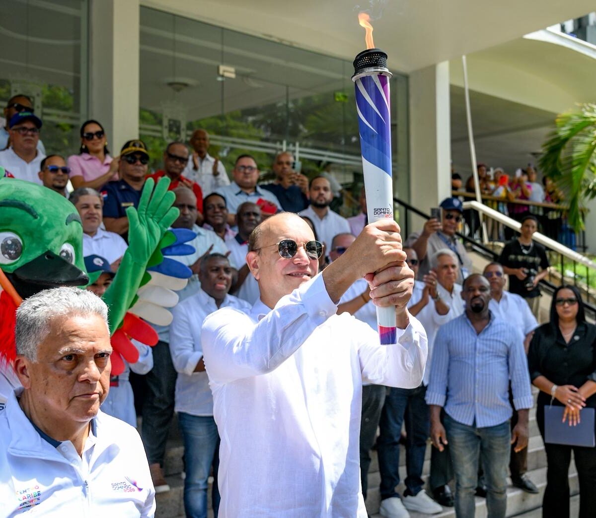 El fuego olímpico llega a la subsede: Santiago recibe la antorcha de los Juegos Centroamericanos y del Caribe 2026