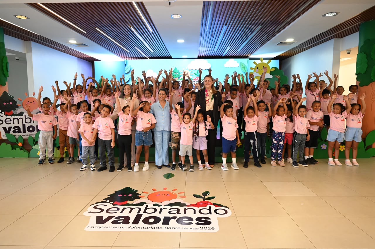 Voluntariado Banreservas inaugura campamento de verano “Sembrando Valores” con más de 1,300 niños