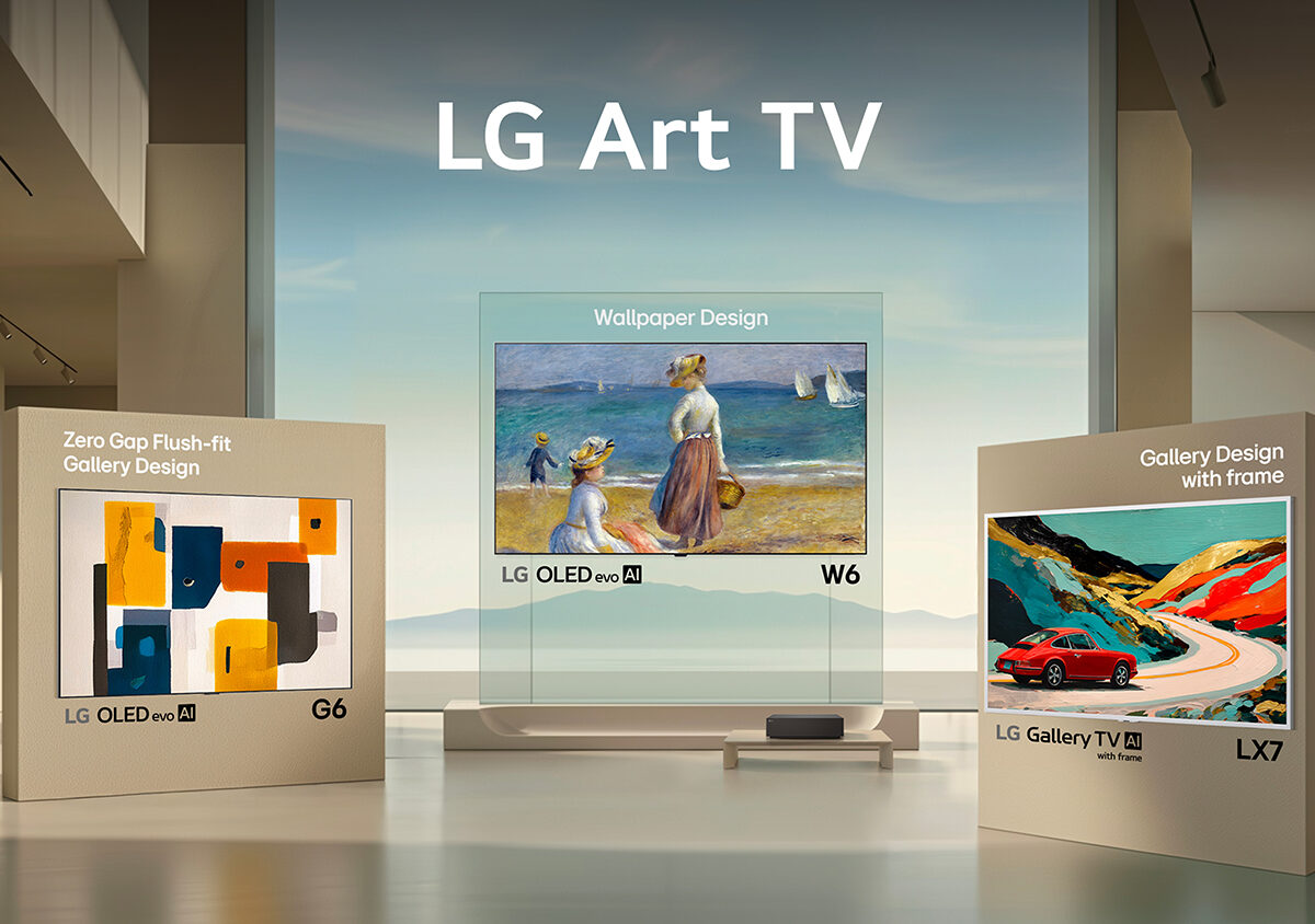 LG transforma el televisor en una obra de arte con el lanzamiento global de su nueva línea Art TV