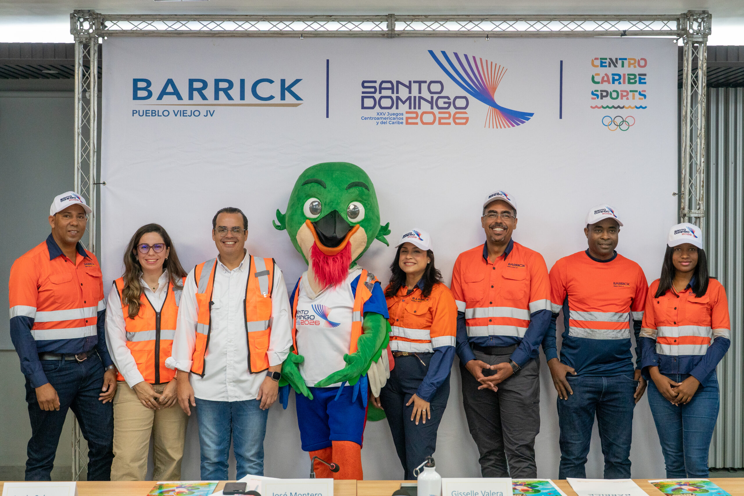 Barrick Pueblo Viejo será Patrocinador Oficial de los XXV Juegos Centroamericanos y del Caribe Santo Domingo 2026
