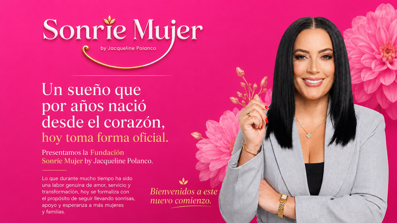 Fundación Sonríe Mujer inicia su labor para impulsar el bienestar y el empoderamiento femenino