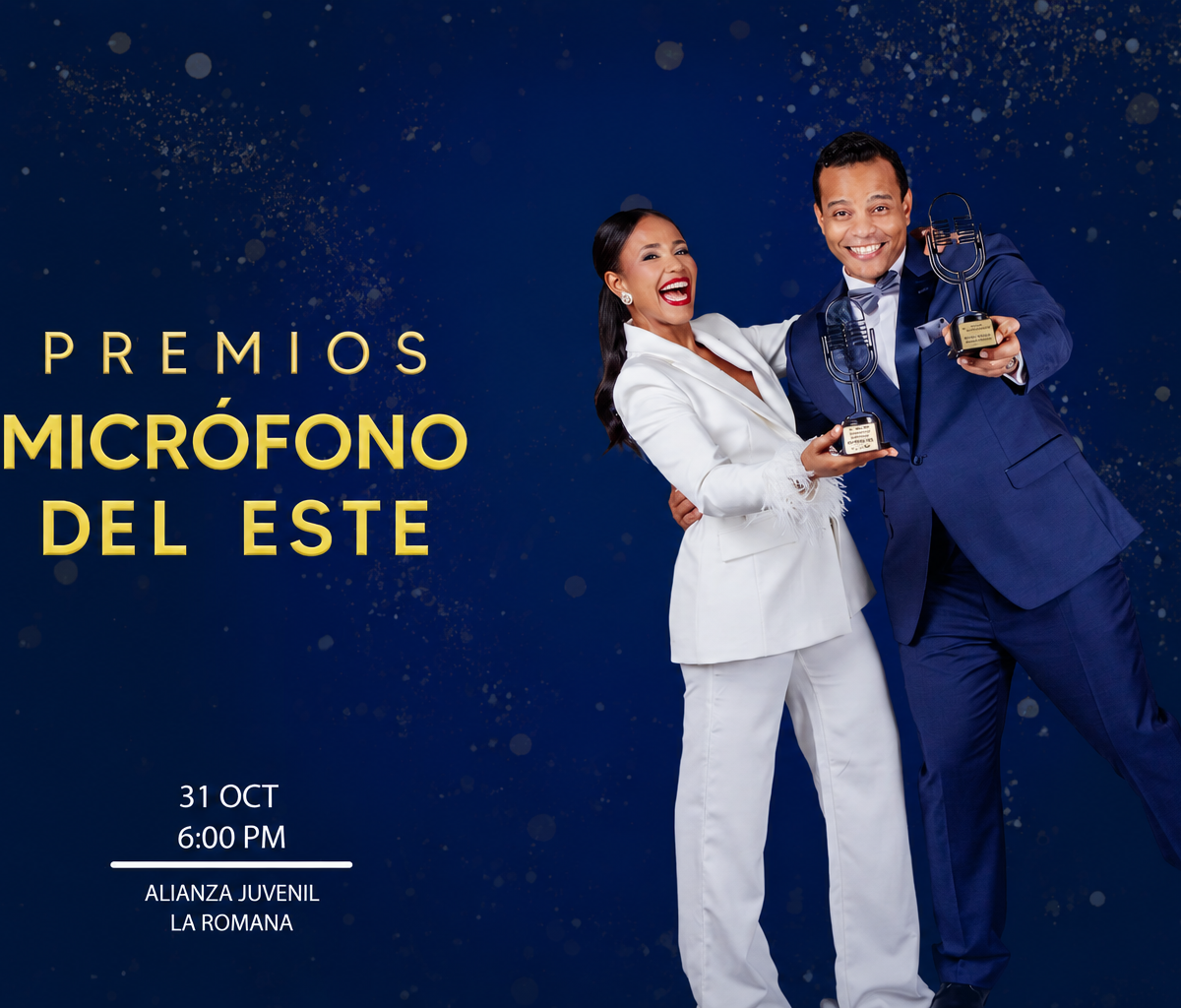 Premios Micrófono del Este 2026 anuncian sus presentadores oficiales