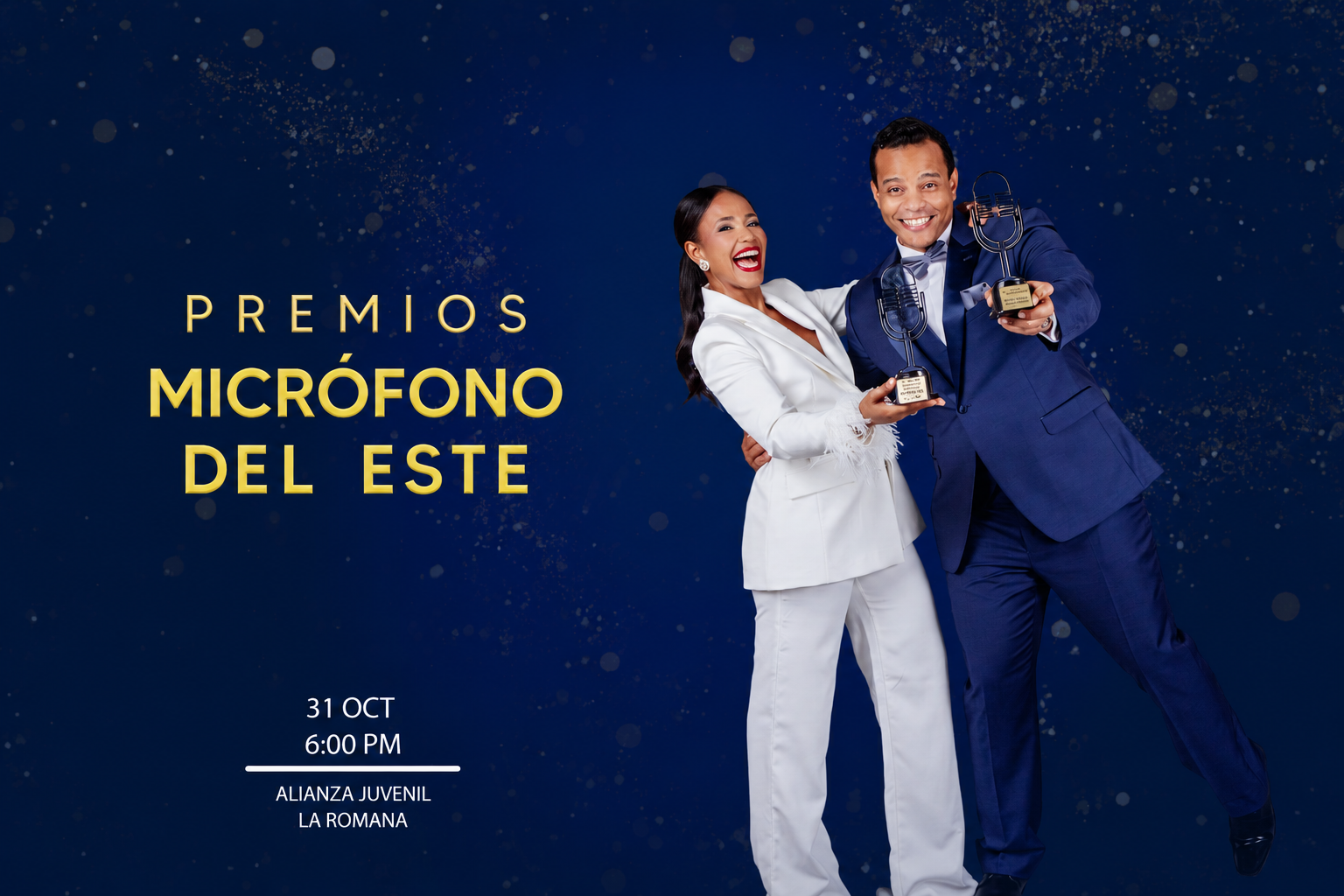 Premios Micrófono del Este 2026 anuncian sus presentadores oficiales