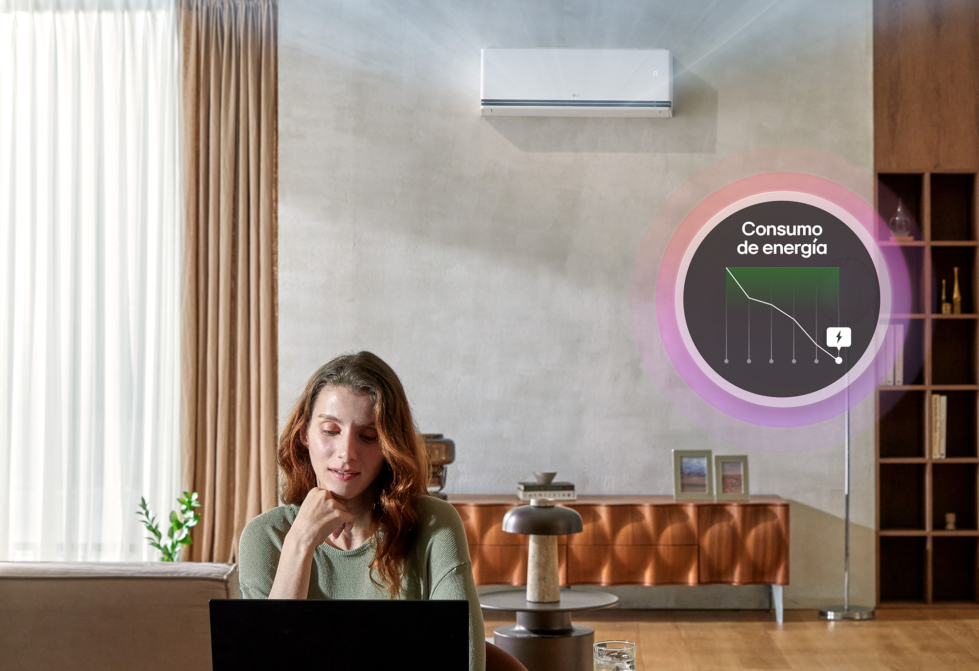 LG Electronics presenta kW Manager, una función que ayuda a gestionar el consumo energético del aire acondicionado
