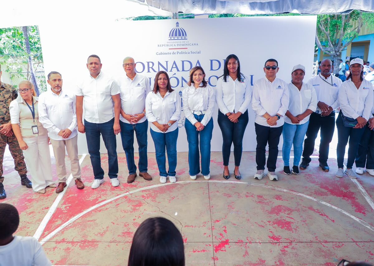 Gabinete de Política Social lleva salud, asistencia y oportunidades de desarrollo a familias de Yaguate
