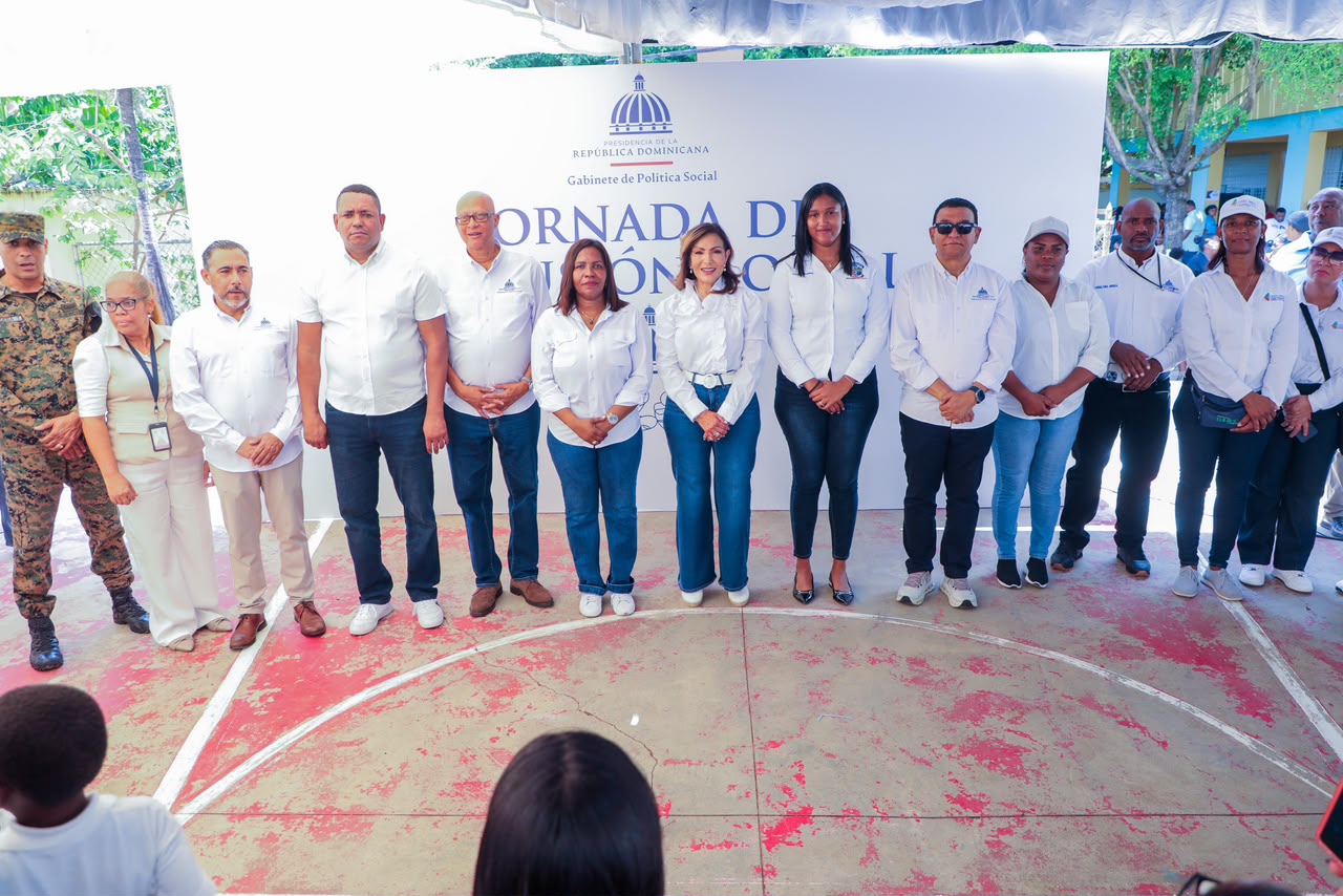 Gabinete de Política Social lleva salud, asistencia y oportunidades de desarrollo a familias de Yaguate