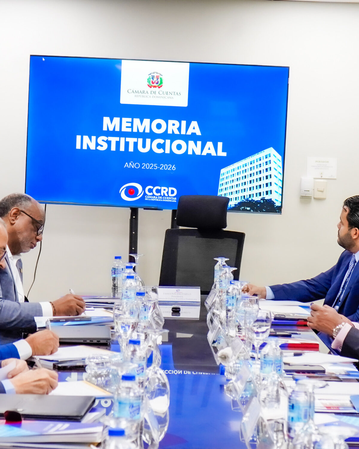 Pleno de la Cámara de Cuentas presenta a diputados avances de gestión y principales desafíos institucionales