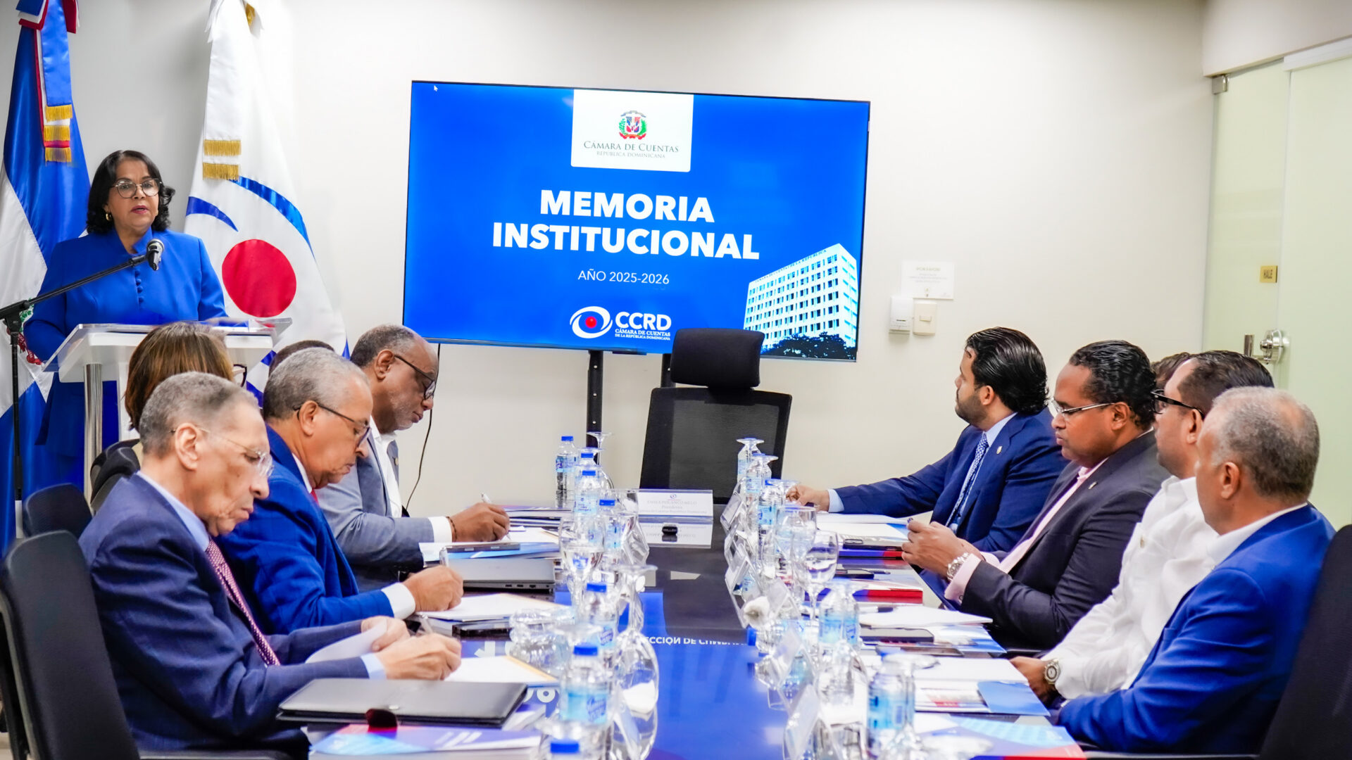 Pleno de la Cámara de Cuentas presenta a diputados avances de gestión y principales desafíos institucionales