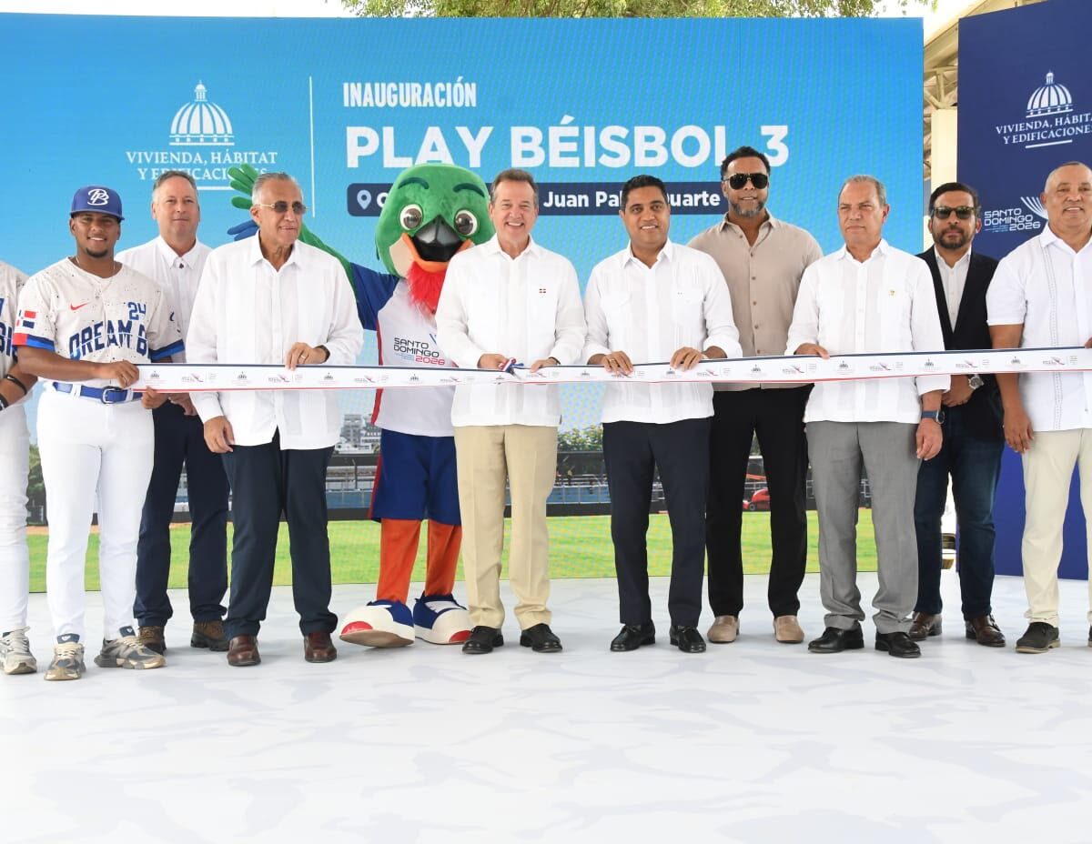 Fedom celebra la construcción del Play No. 3 en el Centro Olímpico Juan Pablo Duarte