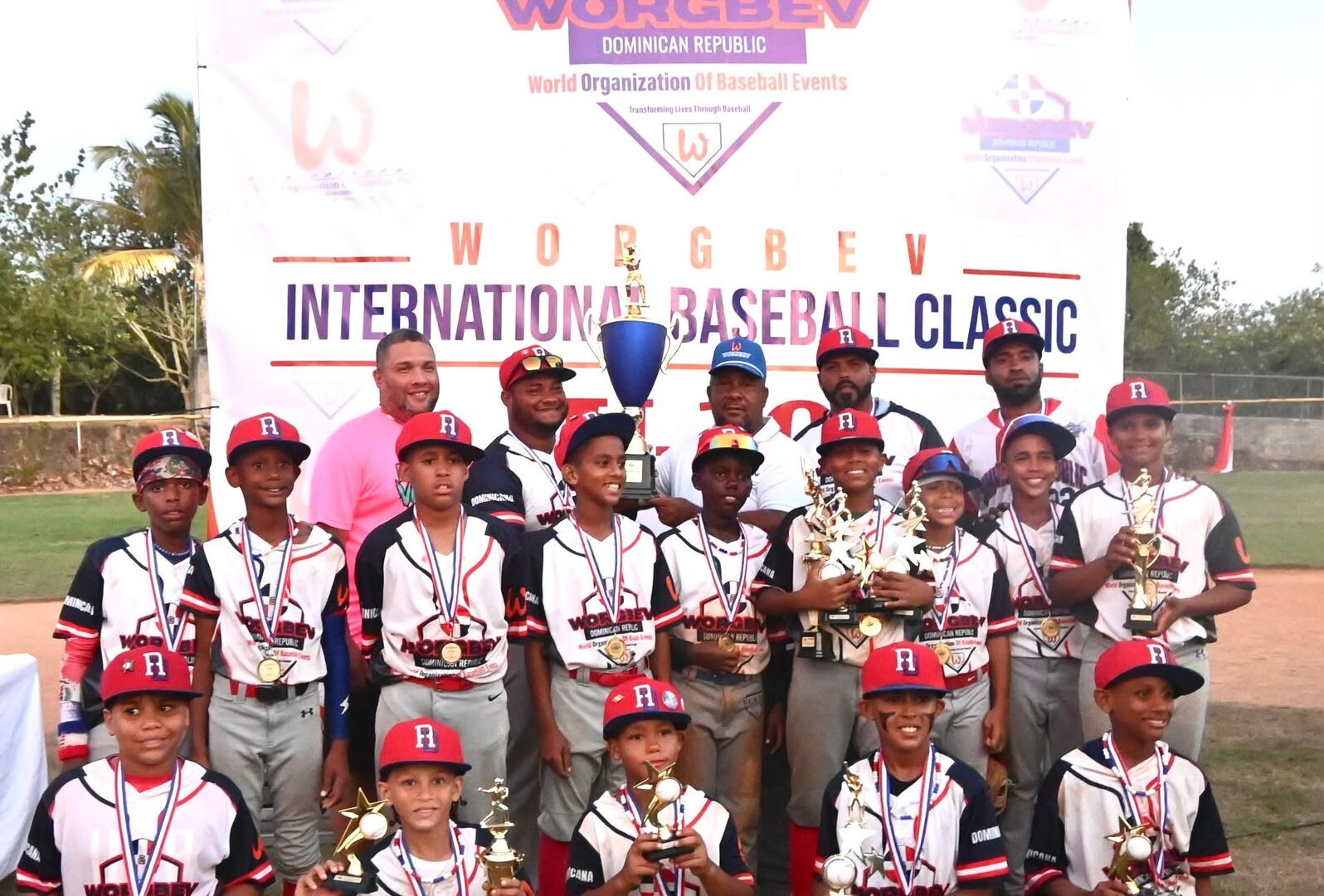 República Dominicana se corona campeona del Worgbev International Baseball Classic U-10 Copa Seaboard