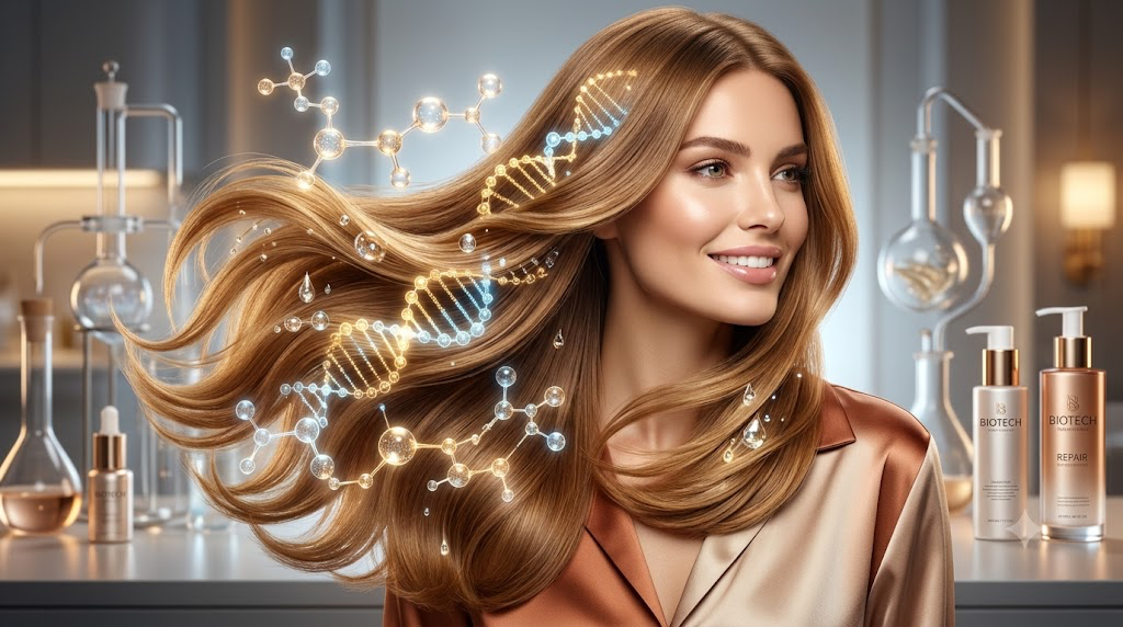 Biotecnología capilar: la ciencia molecular que promete revertir el daño térmico