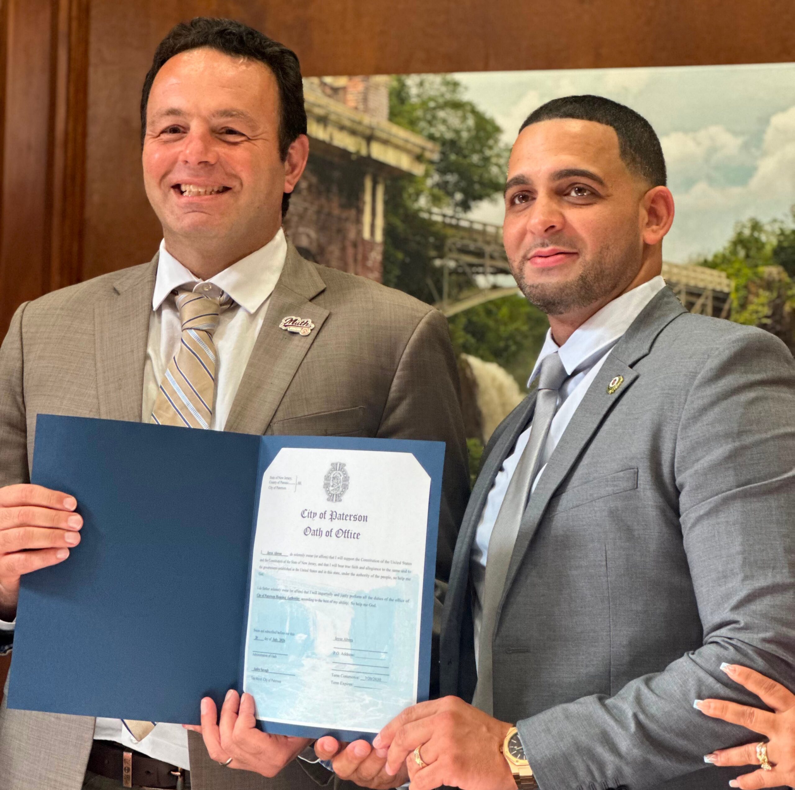 Dominicano Jeyss Abreu es designado comisionado de la Autoridad de Vivienda de Paterson, Nueva Jersey