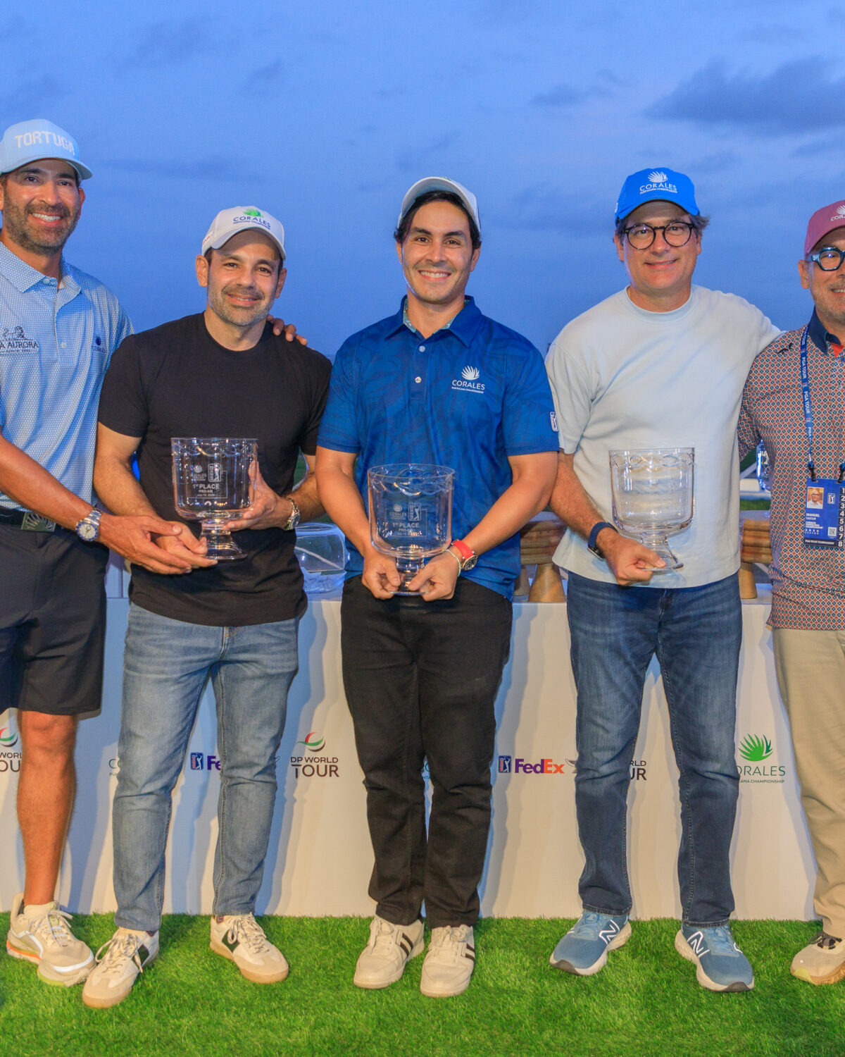 Golfistas profesionales y amateurs protagonizan el tradicional Torneo Pro-Am del Corales Puntacana Championship PGA TOUR 2026