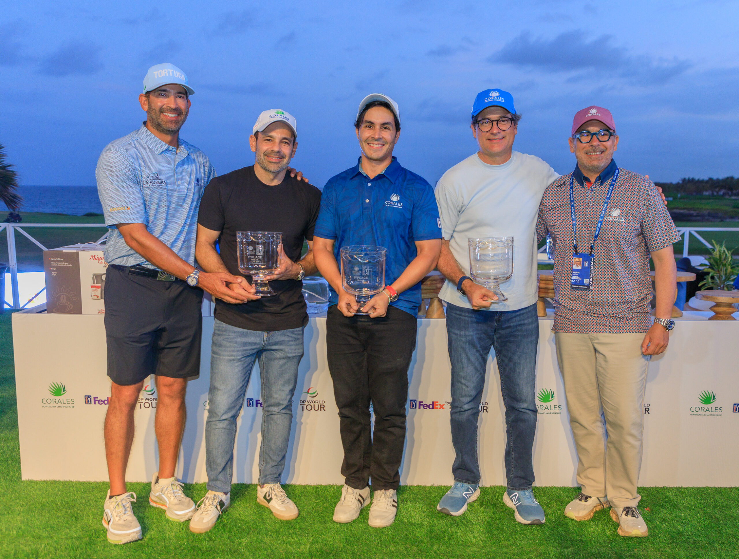 Golfistas profesionales y amateurs protagonizan el tradicional Torneo Pro-Am del Corales Puntacana Championship PGA TOUR 2026