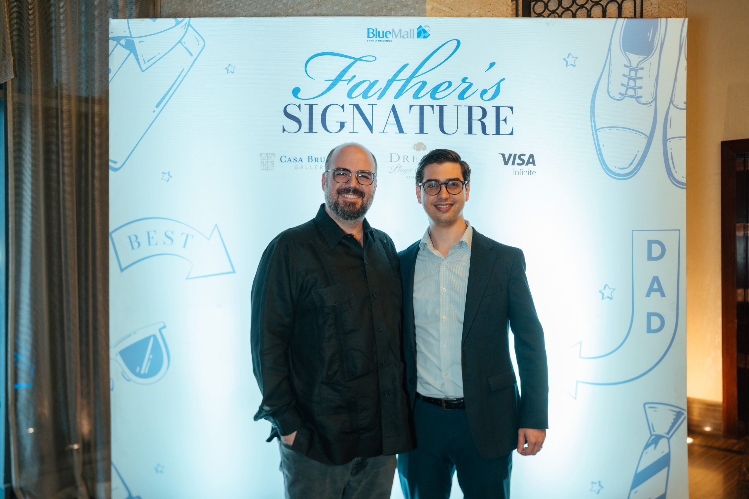 BlueMall Santo Domingo celebró a papá con una exclusiva “Father’s Signature Night”