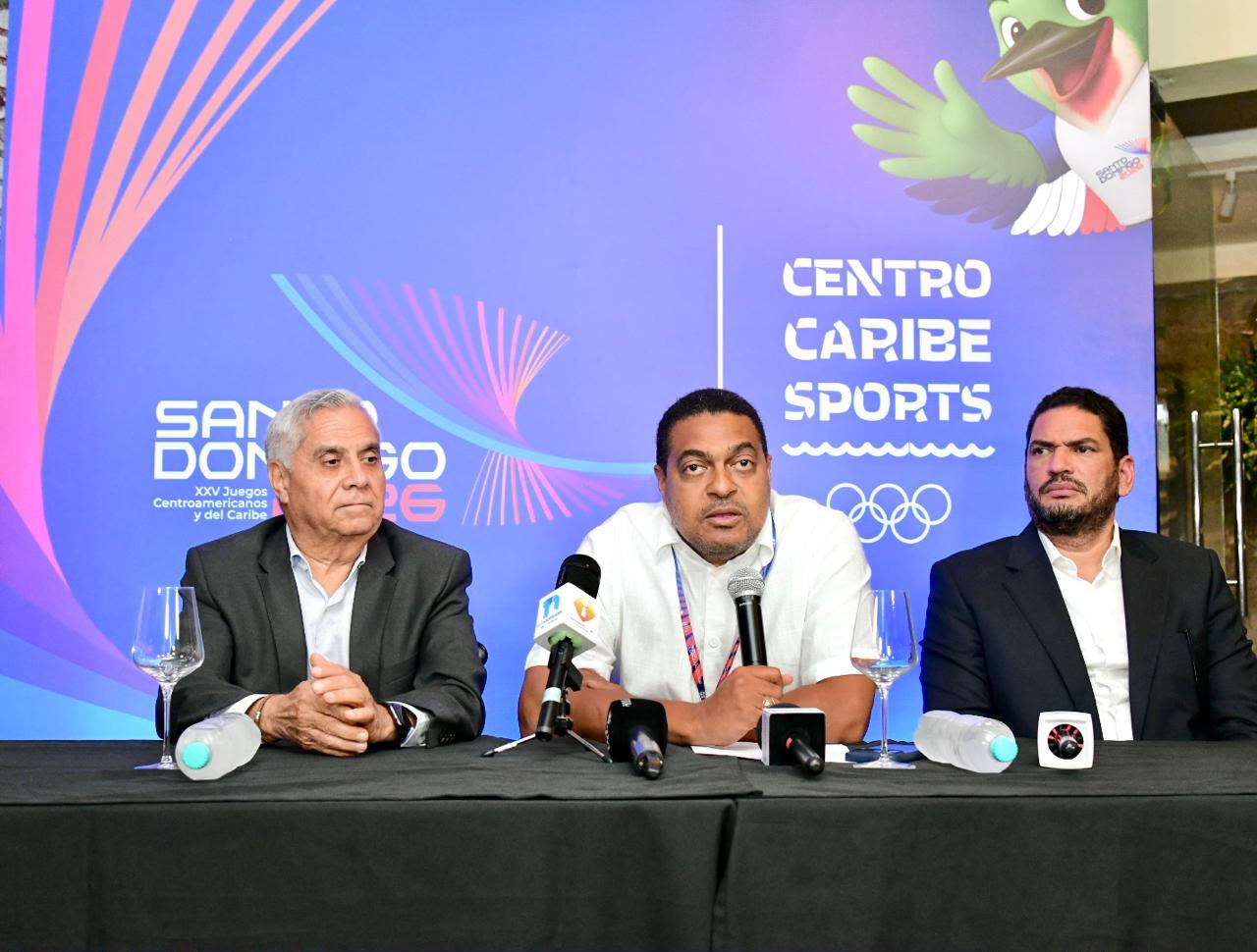 Las voces más consagradas del periodismo deportivo dominicano llevarán la emoción de los Juegos Centroamericanos y del Caribe Santo Domingo 2026 a todo el país