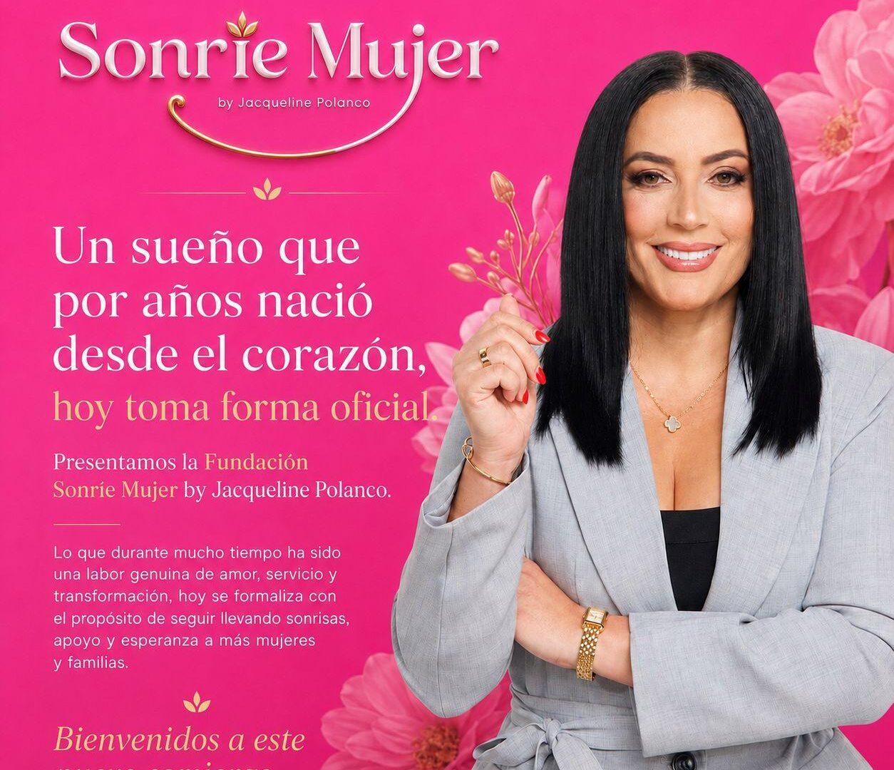 Nace la Fundación Sonríe Mujer para empoderar familias