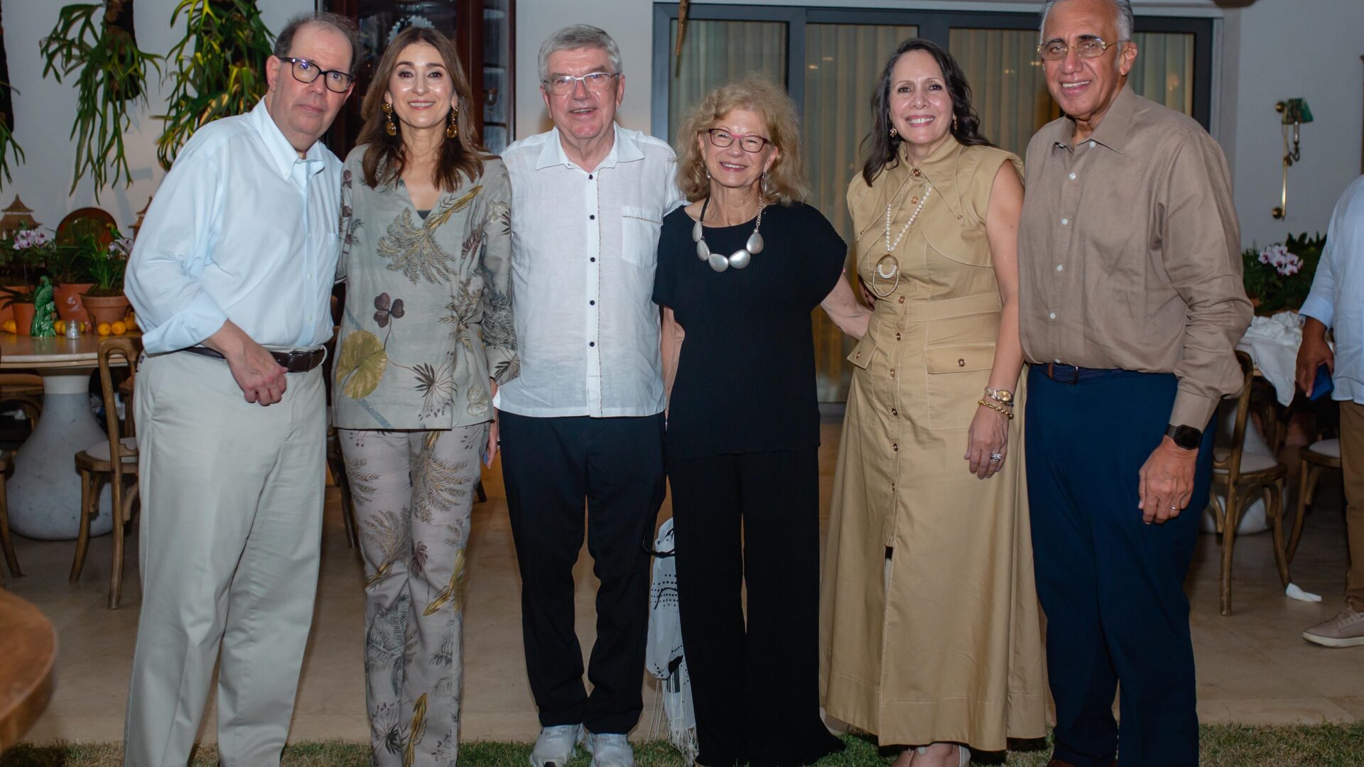 Felipe Vicini y CRESO ofrecen recepción en honor a miembros del Comité Olímpico Internacional 