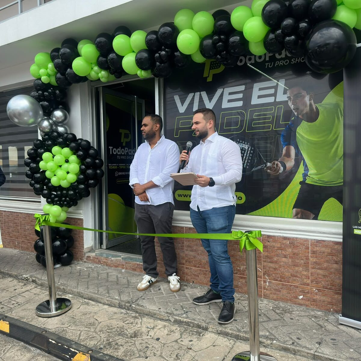 Inauguran «Todo Pádel»: la tienda especializada que impulsa el auge de este deporte en el país