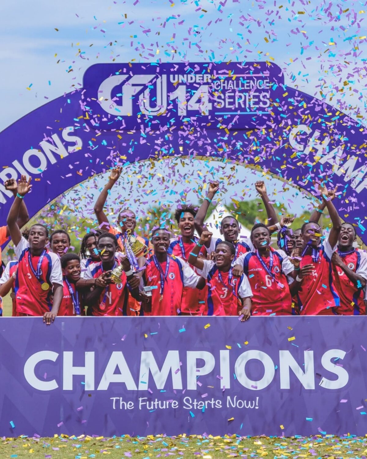RD celebra con éxito el Torneo “CFU Challenge Series U-14 Masculino”