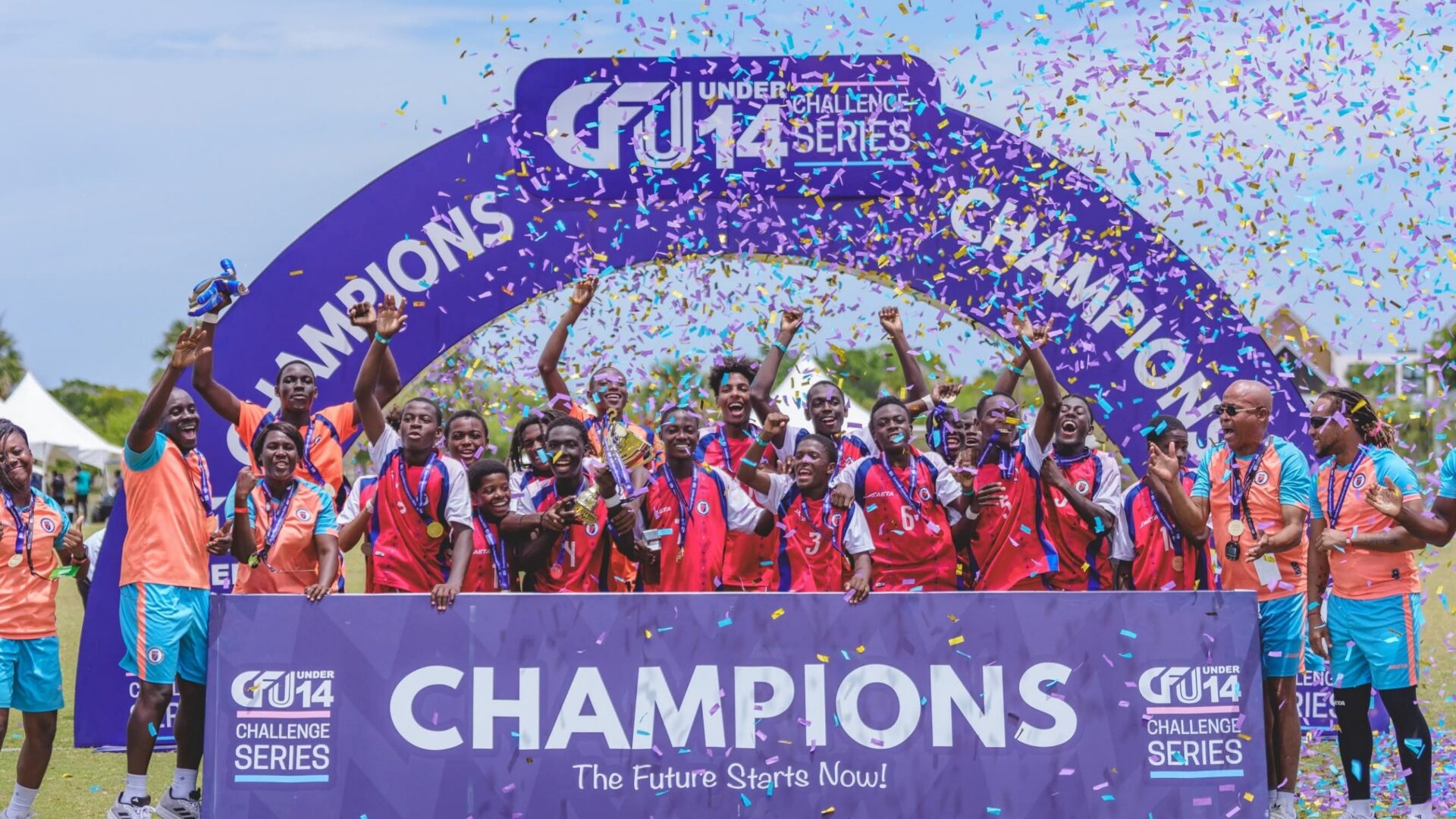 RD celebra con éxito el Torneo “CFU Challenge Series U-14 Masculino”