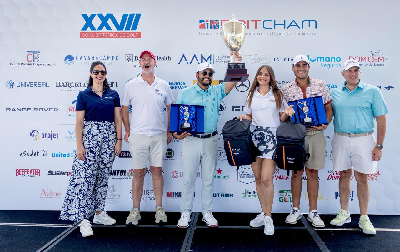 Edgar Alma y Eloy Núñez Campeones Overall BritChamDR XXVII Royal Cup