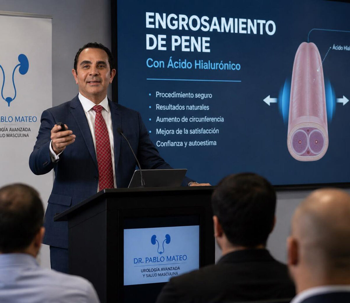 Dr. Pablo Mateo presenta técnica de engrosamiento peneano con ácido hialurónico y llama a priorizar la seguridad médica