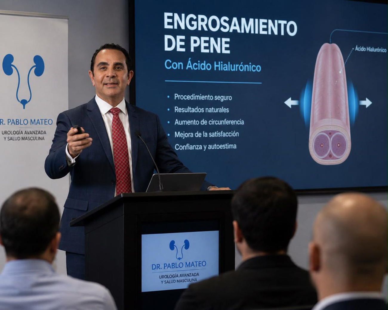 Dr. Pablo Mateo presenta técnica de engrosamiento peneano con ácido hialurónico y llama a priorizar la seguridad médica