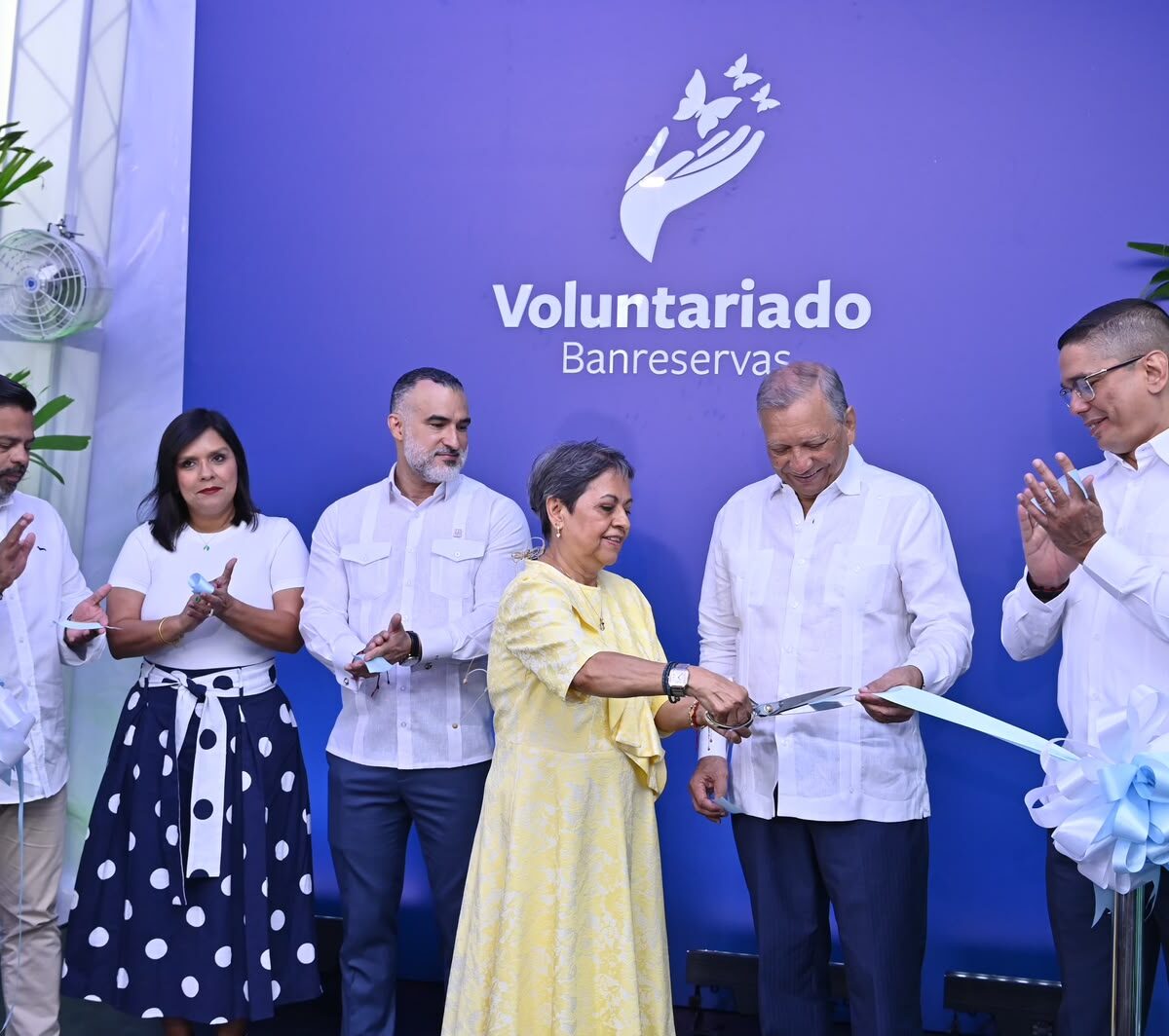 Voluntariado Banreservas impacta a miles de familias durante primer año de gestión de Carmen Alicia Quijano