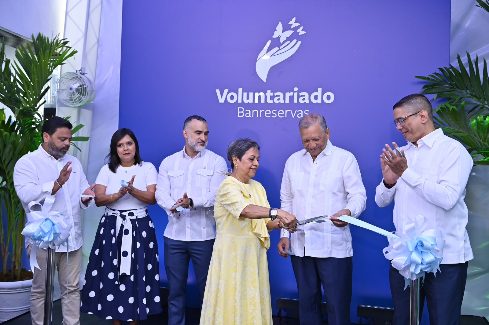 Voluntariado Banreservas impacta a miles de familias durante primer año de gestión de Carmen Alicia Quijano