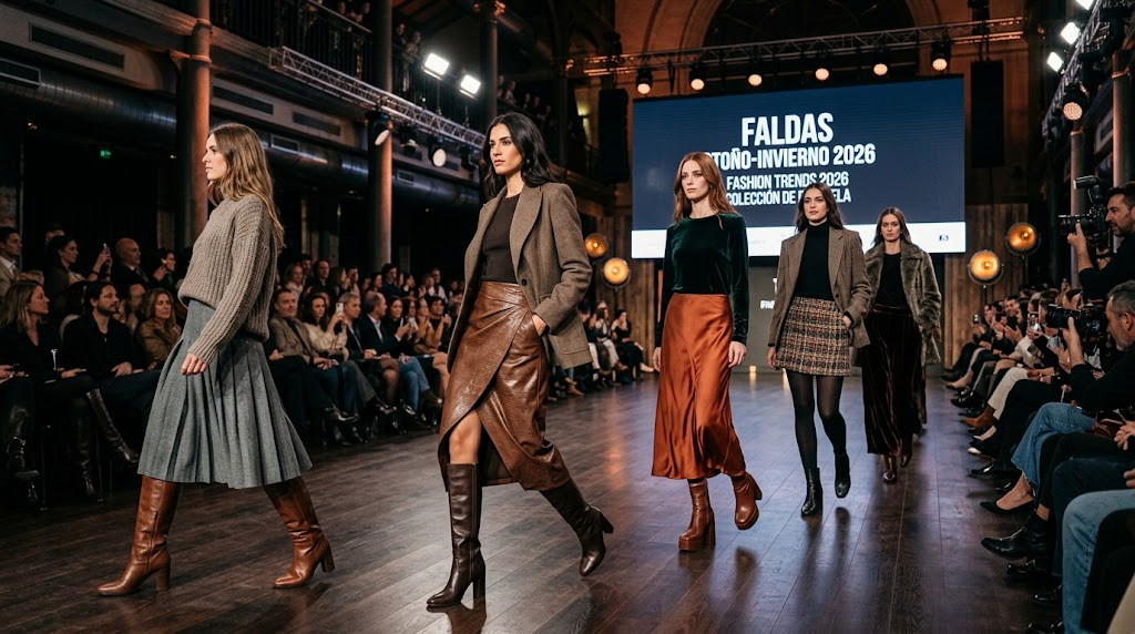Las faldas que reinan en el asfalto: Guía de estilo otoño-invierno 2026