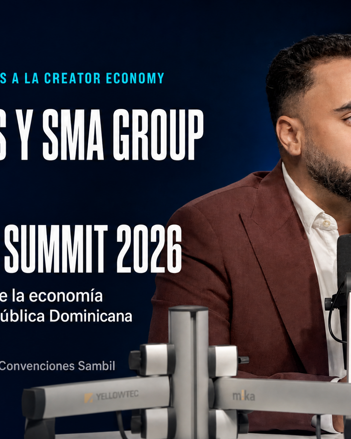 Ministerio de la Juventud y MICM respaldan el SMA Talents Summit 2026 para impulsar la economía digital