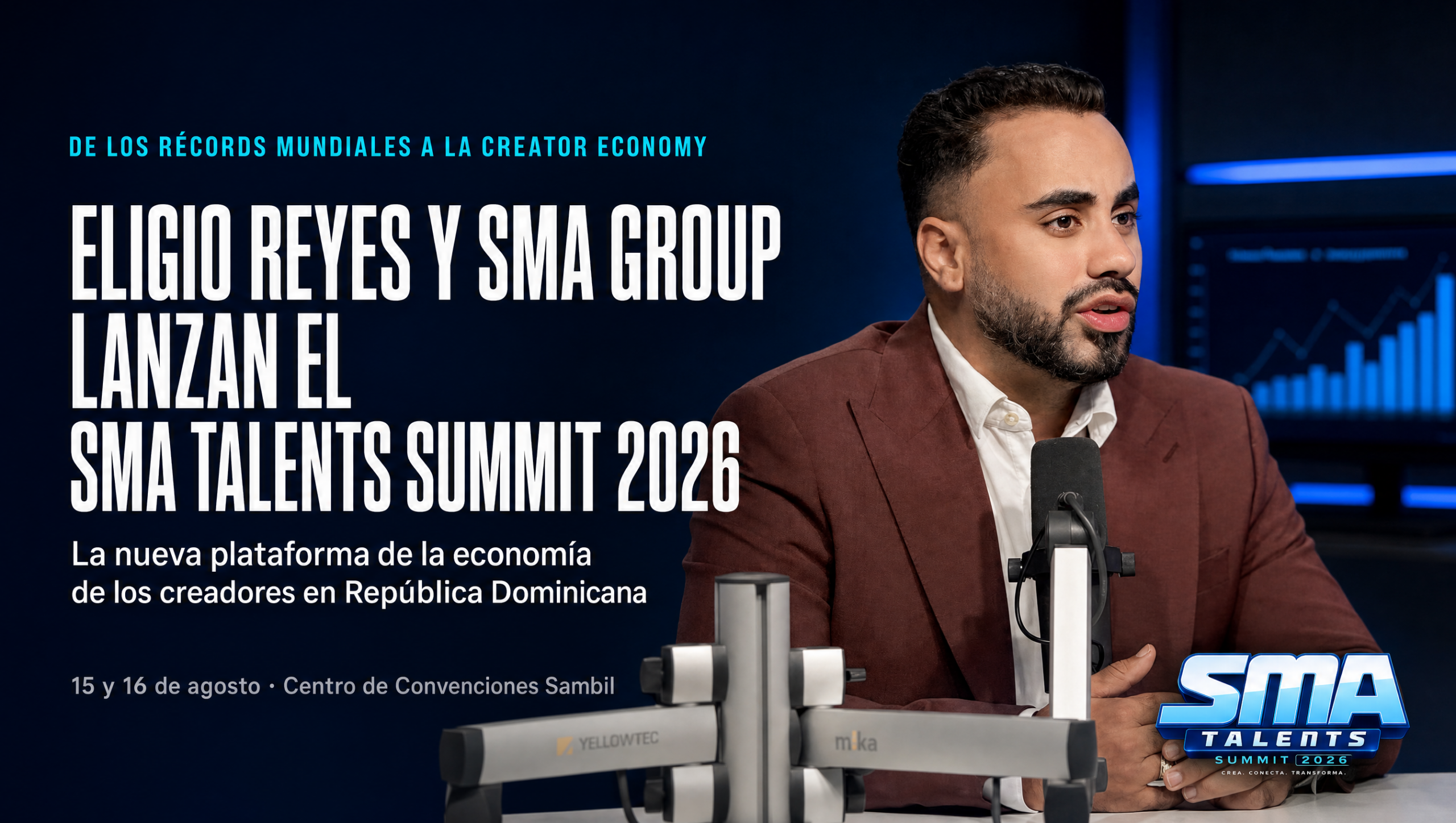 Ministerio de la Juventud y MICM respaldan el SMA Talents Summit 2026 para impulsar la economía digital