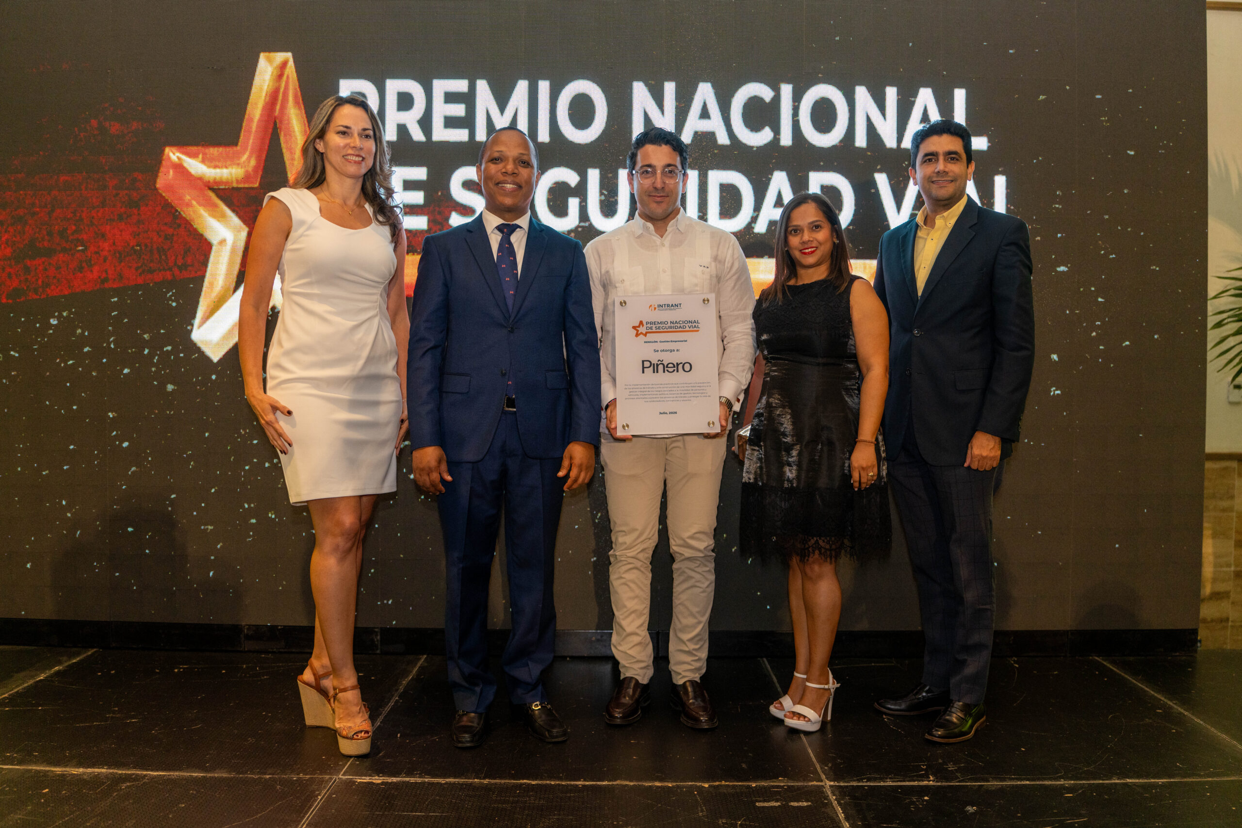 Piñero fortalece su apuesta por la seguridad vial y recibe reconocimiento nacional por sus buenas prácticas