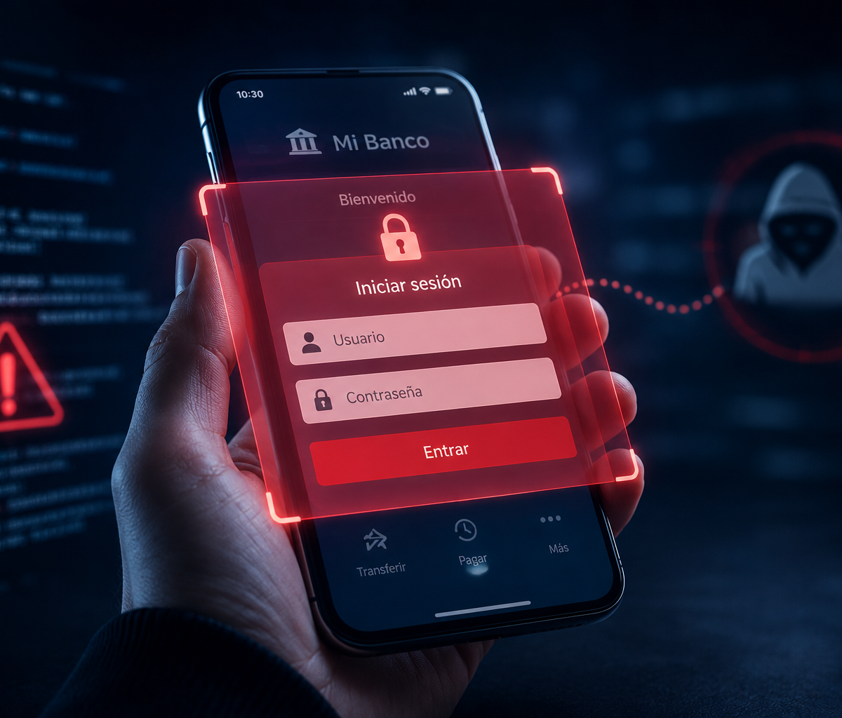SISAP alerta sobre el aumento de ataques que roban información desde aplicaciones móviles sin que el usuario lo detecte