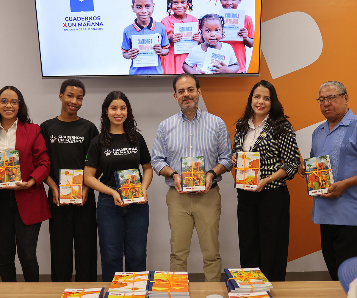 Bellón y Cuadernos X Un Mañana transforman cuadernos usados en nuevas oportunidades para la educación